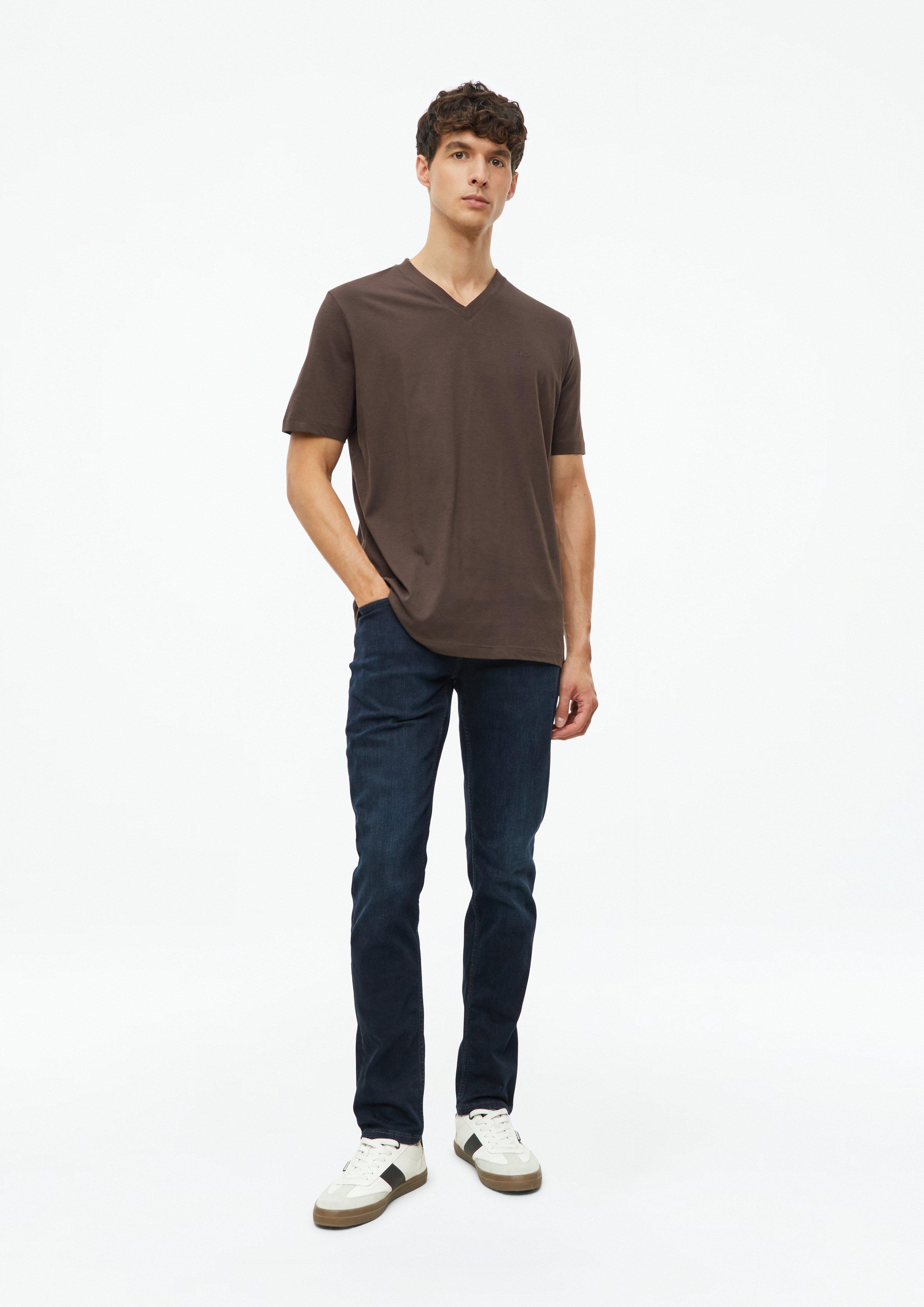 Hommes T-shirt en brun de s.Oliver