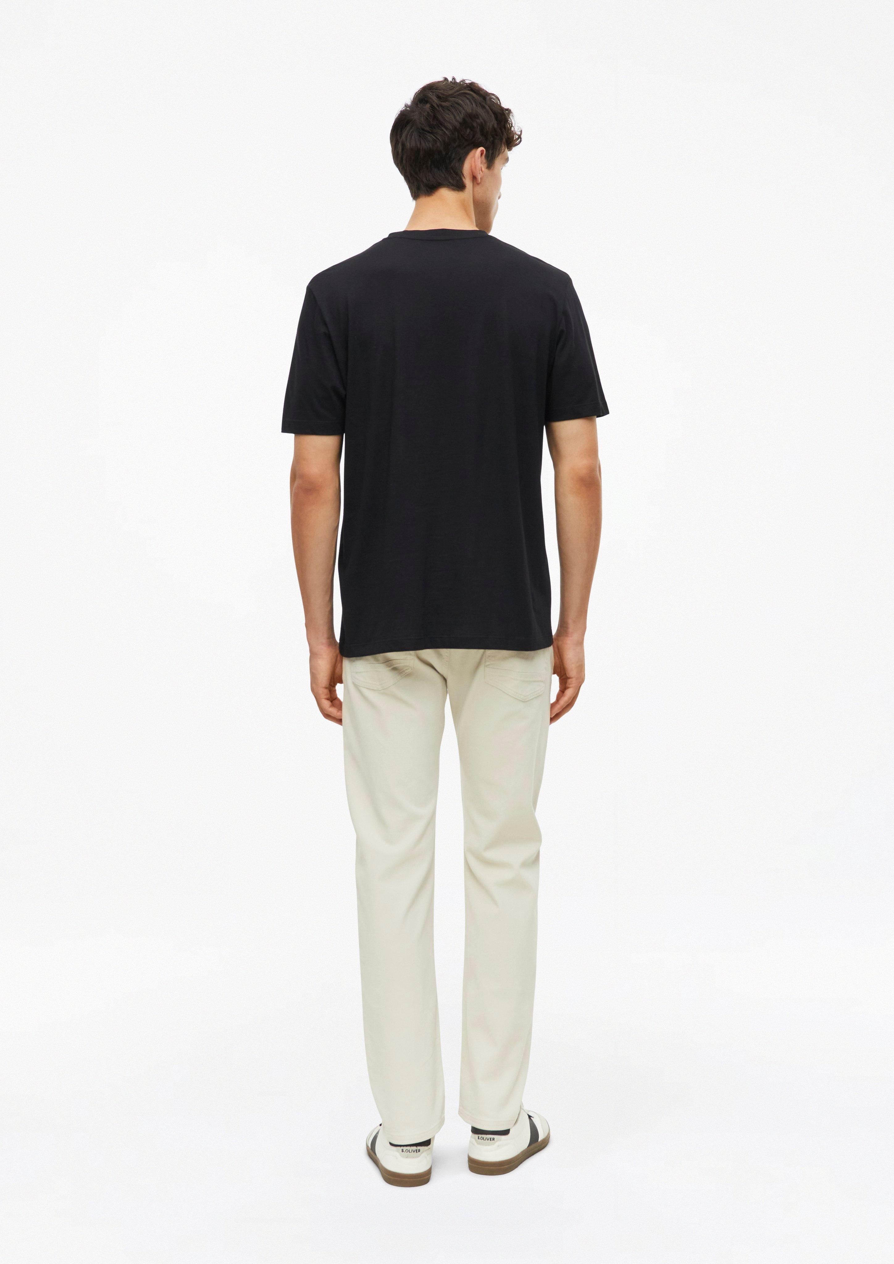 Hommes T-shirt en noir de s.Oliver
