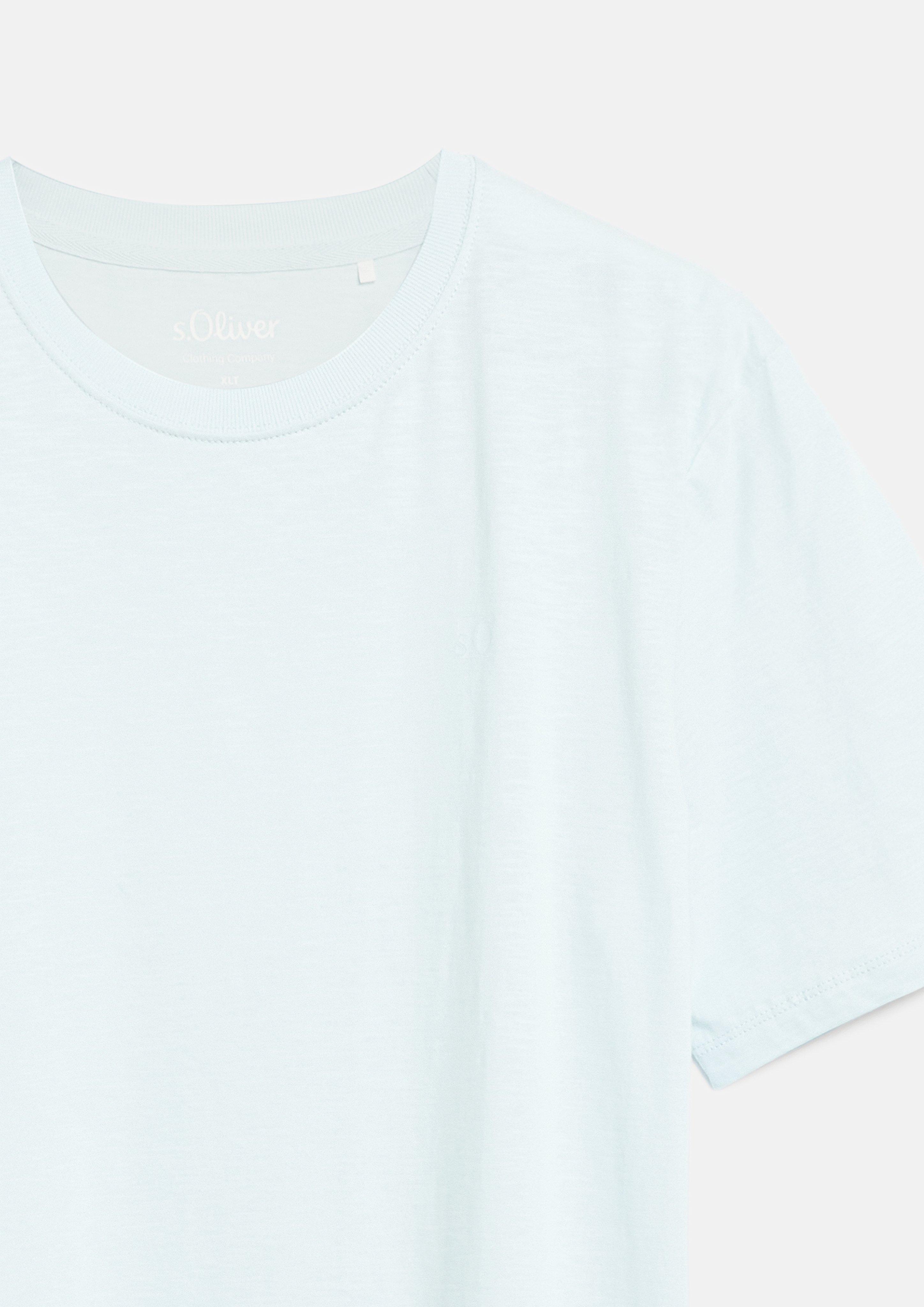 Herren T-Shirt in blau von s.Oliver Men Tall Sizes