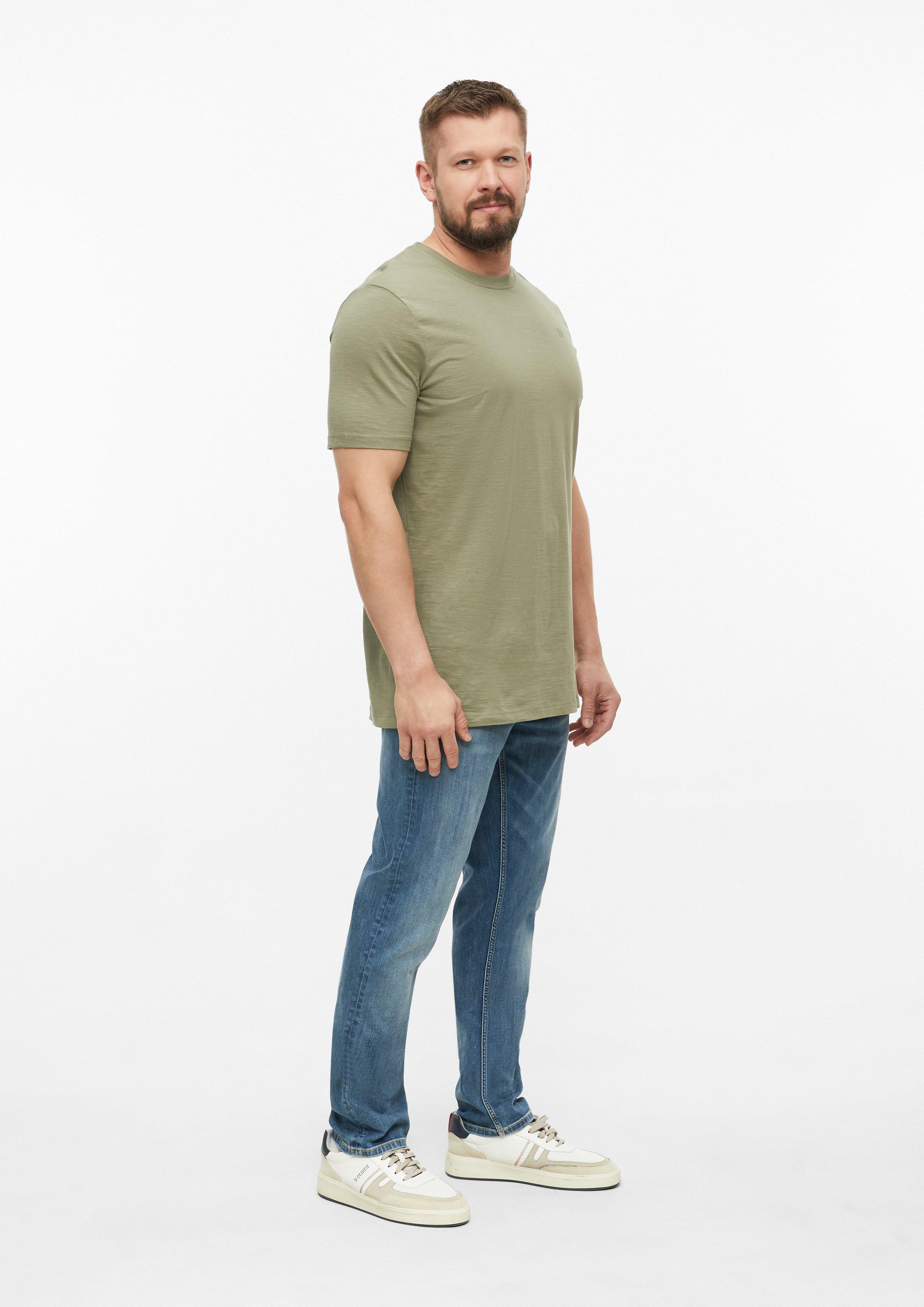 Mężczyźni Koszulka w kolorze oliwkowy od s.Oliver Men Tall Sizes