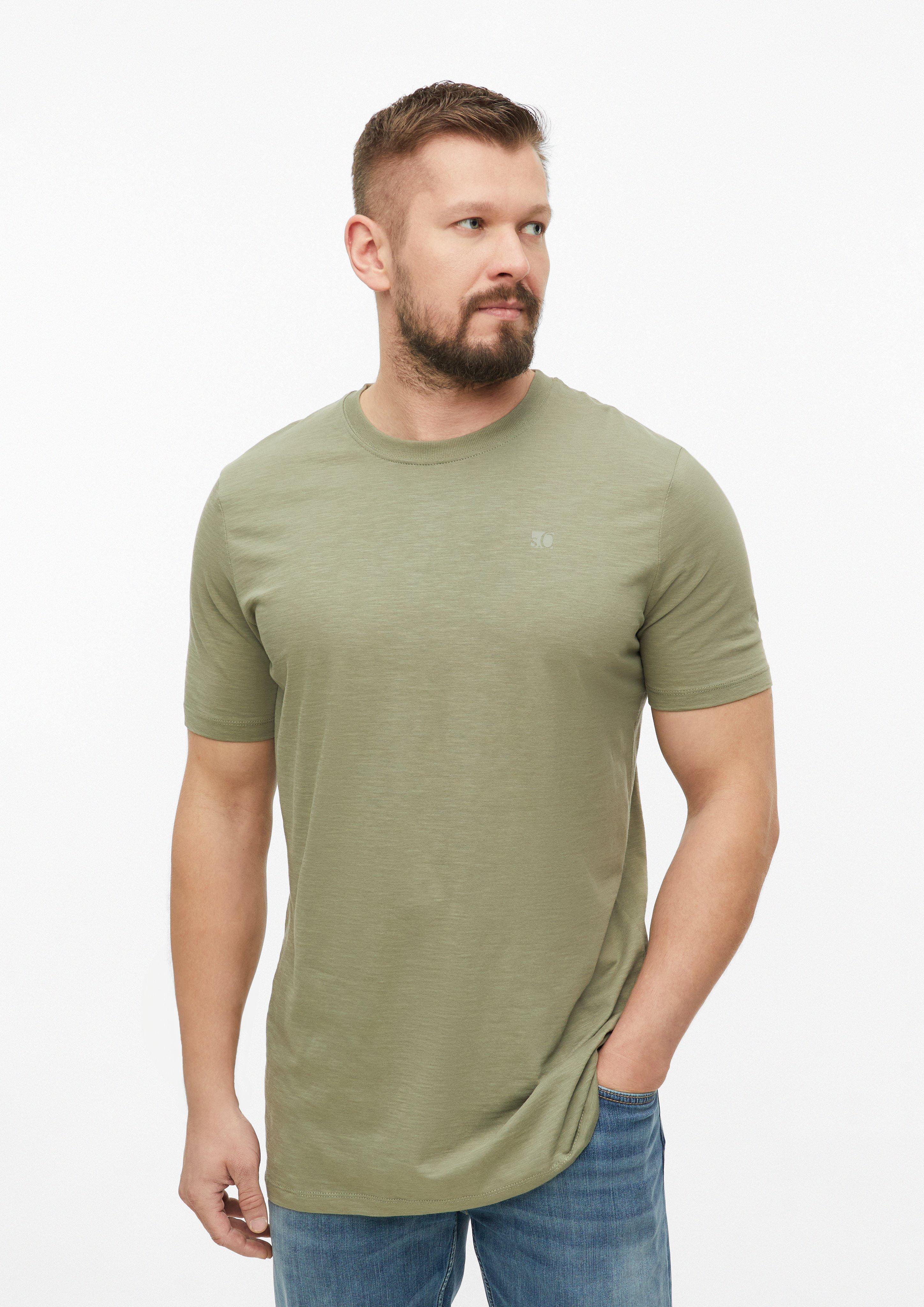 Mężczyźni Koszulka w kolorze oliwkowy od s.Oliver Men Tall Sizes