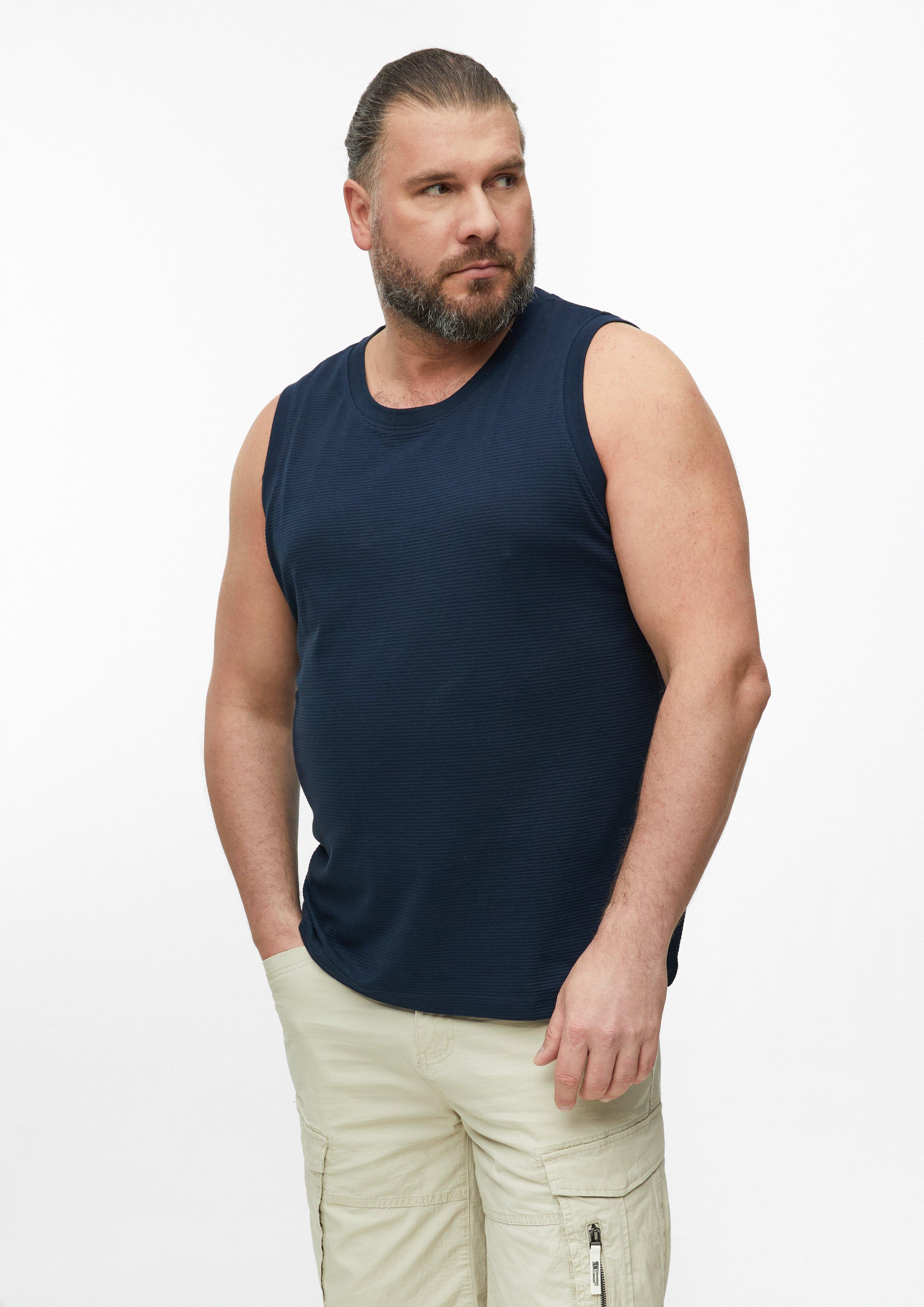 Muskarci Strukturirana majica bez rukava u boji  od s.Oliver Men Big Sizes