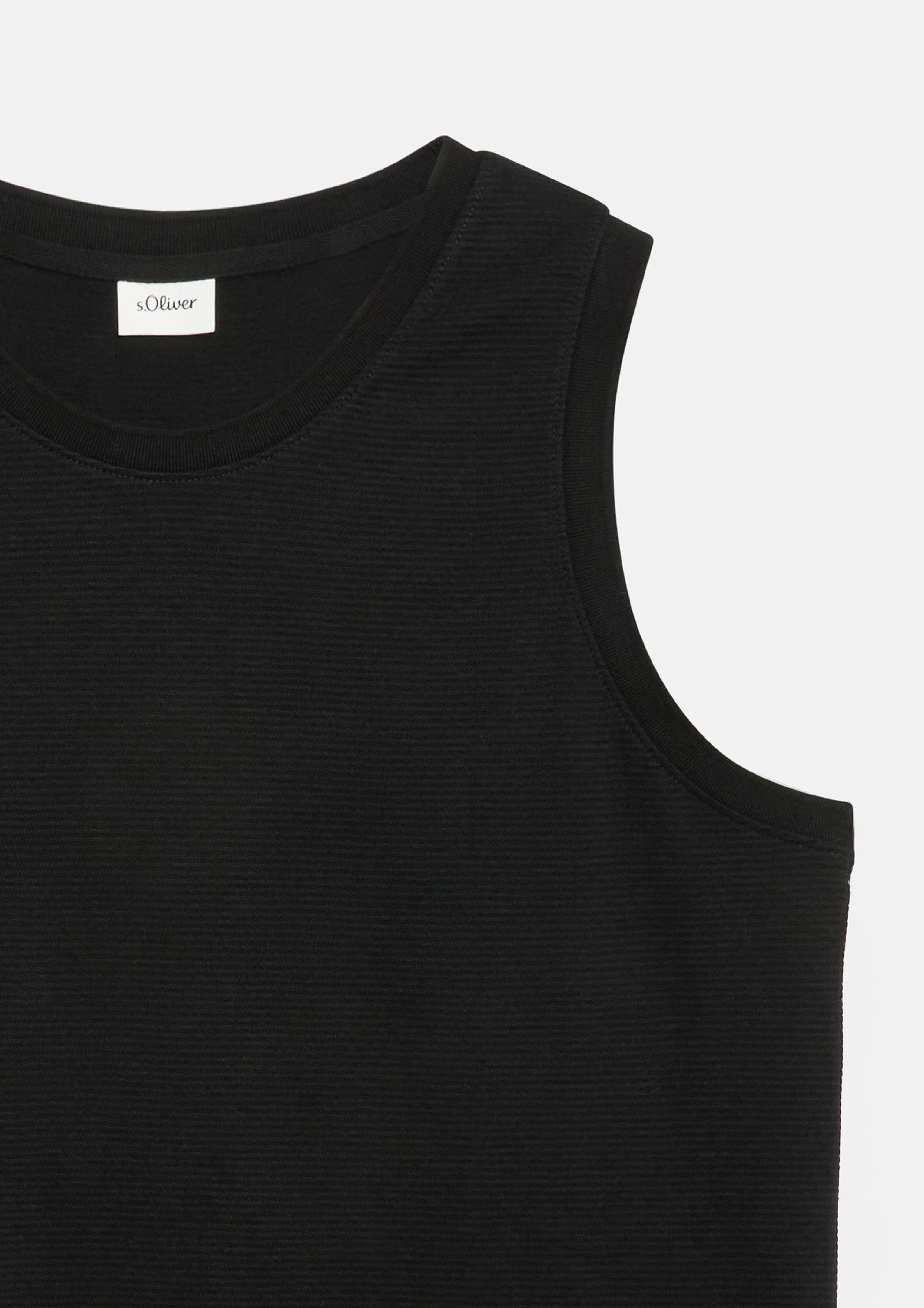 Herren T-Shirt in schwarz von s.Oliver Men Big Sizes