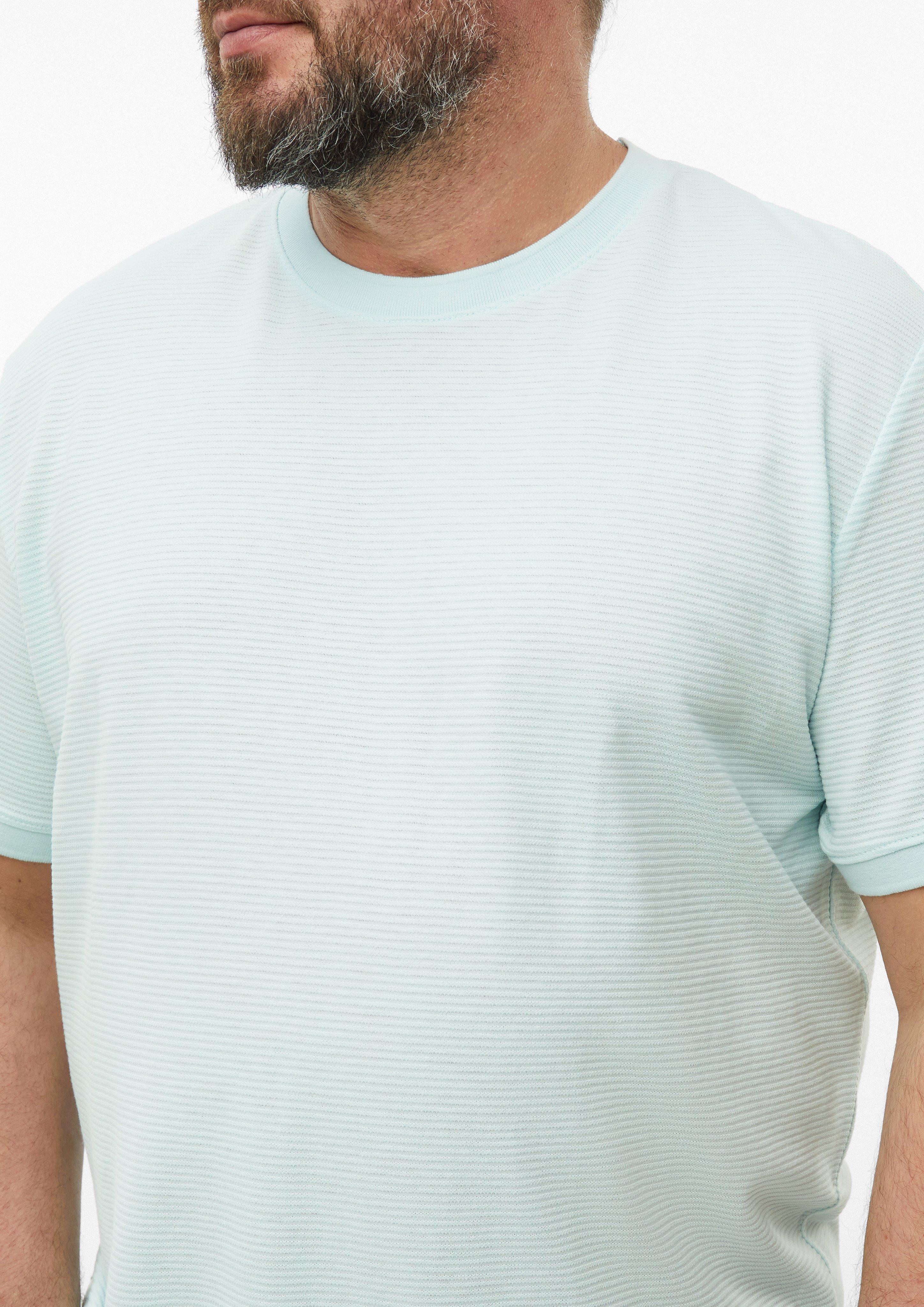 Heren T-shirt in turkooizen van s.Oliver Men Big Sizes
