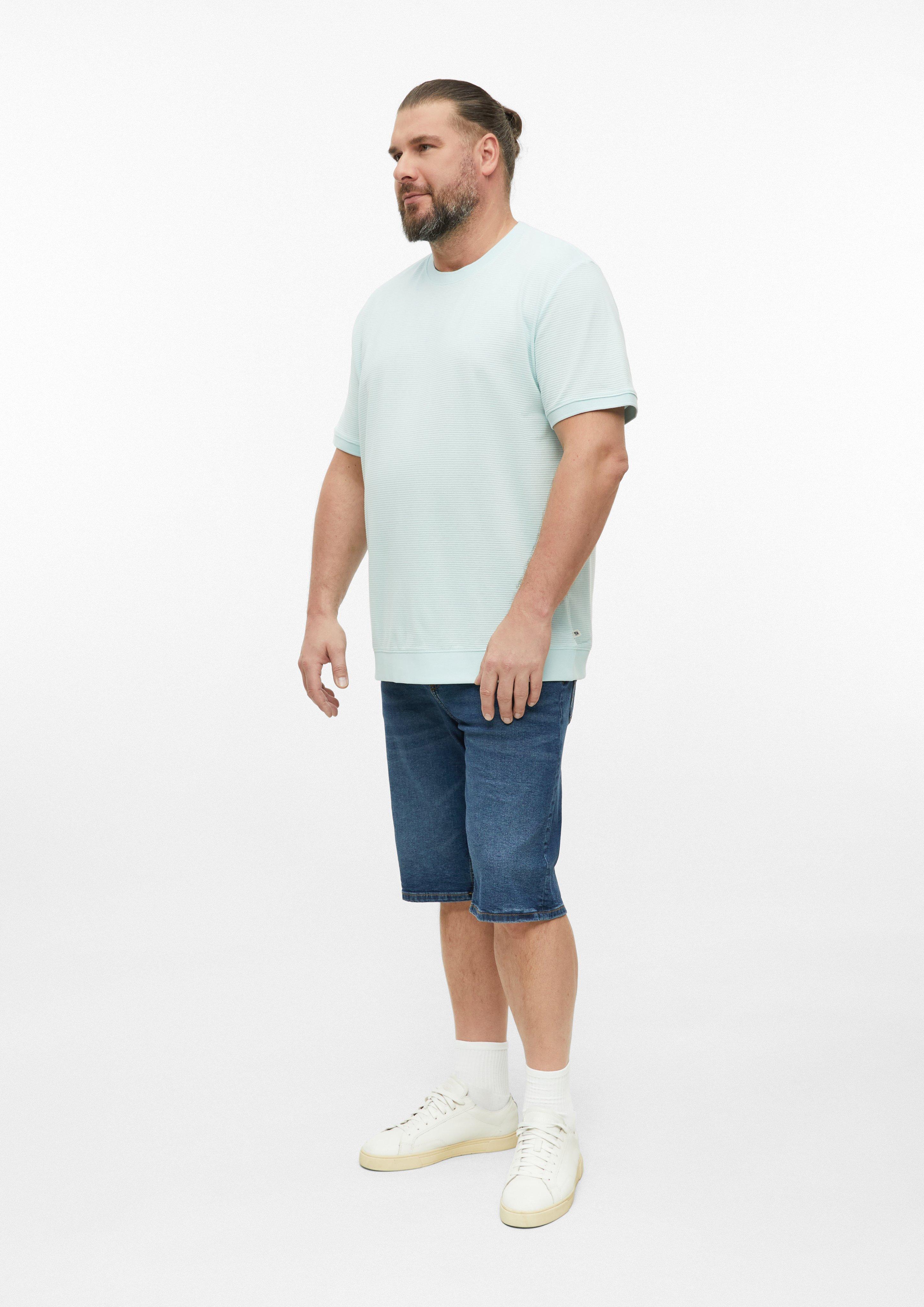 Heren T-shirt in turkooizen van s.Oliver Men Big Sizes