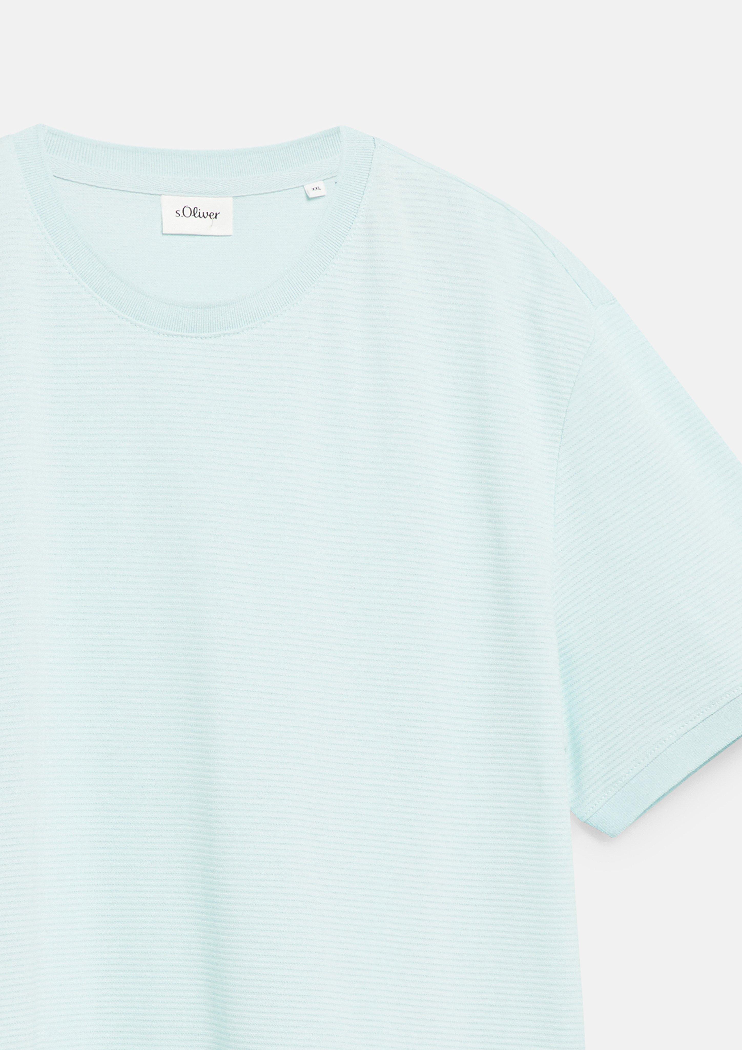 Muškarci majica u boji tirkizna od s.Oliver Men Big Sizes