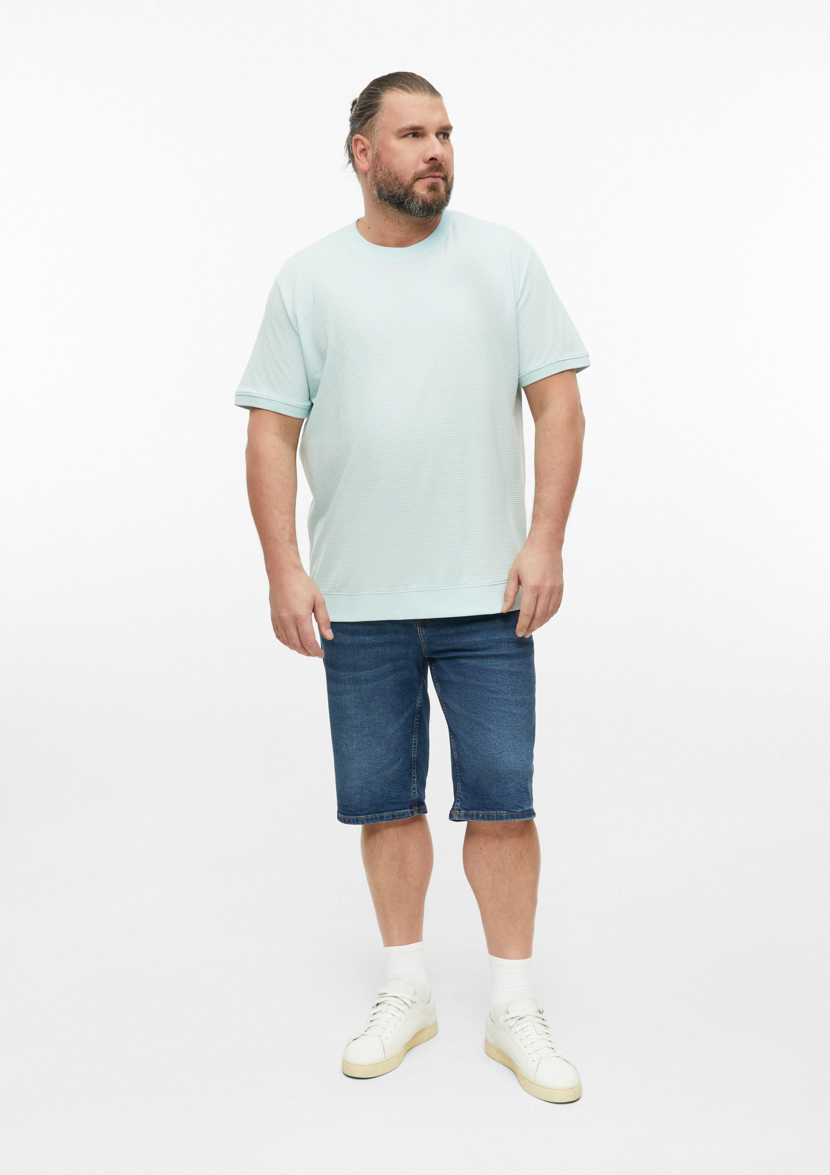 Heren T-shirt in turkooizen van s.Oliver Men Big Sizes