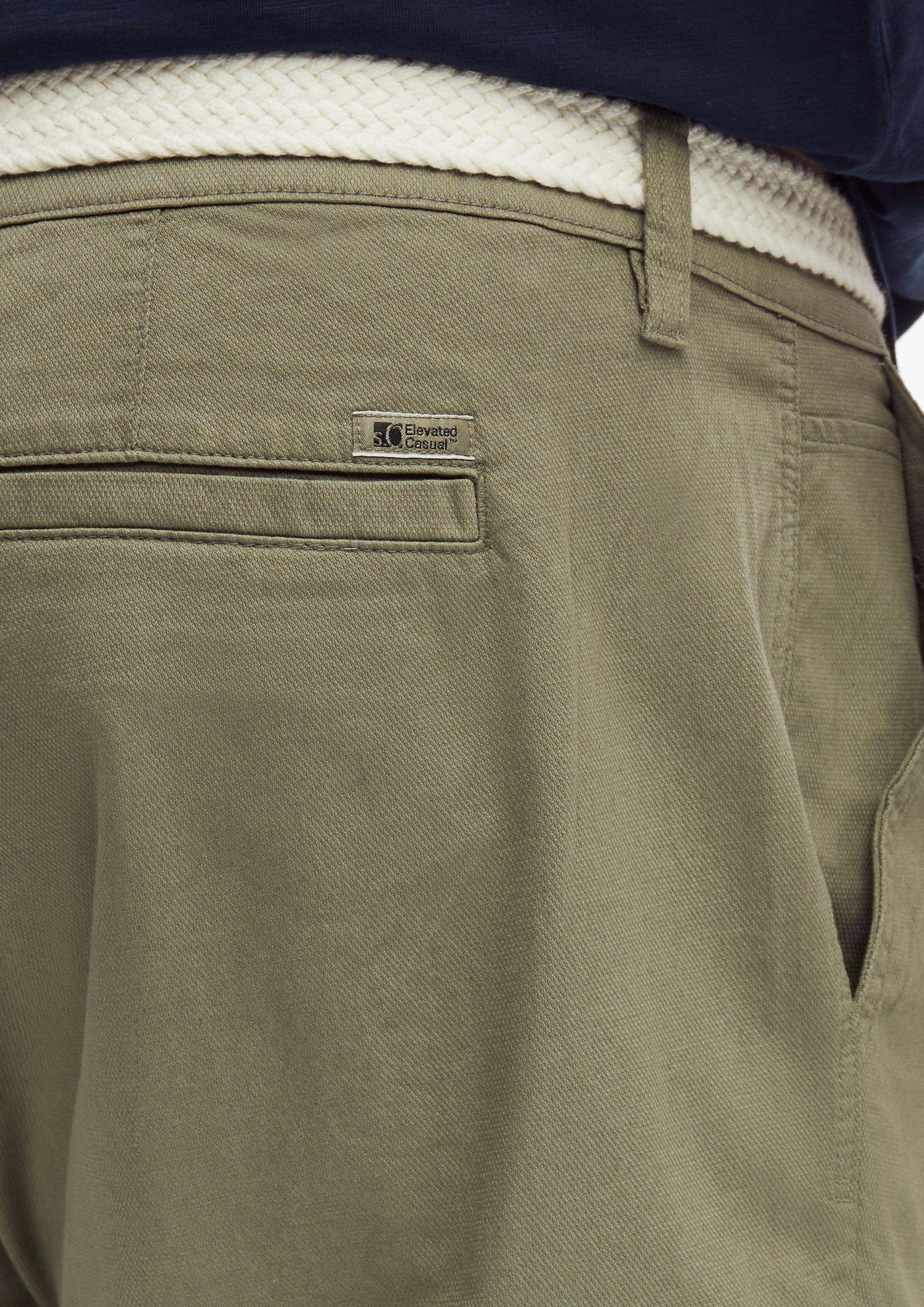 Men Bermuda in olive by s.Oliver Men Big Sizes