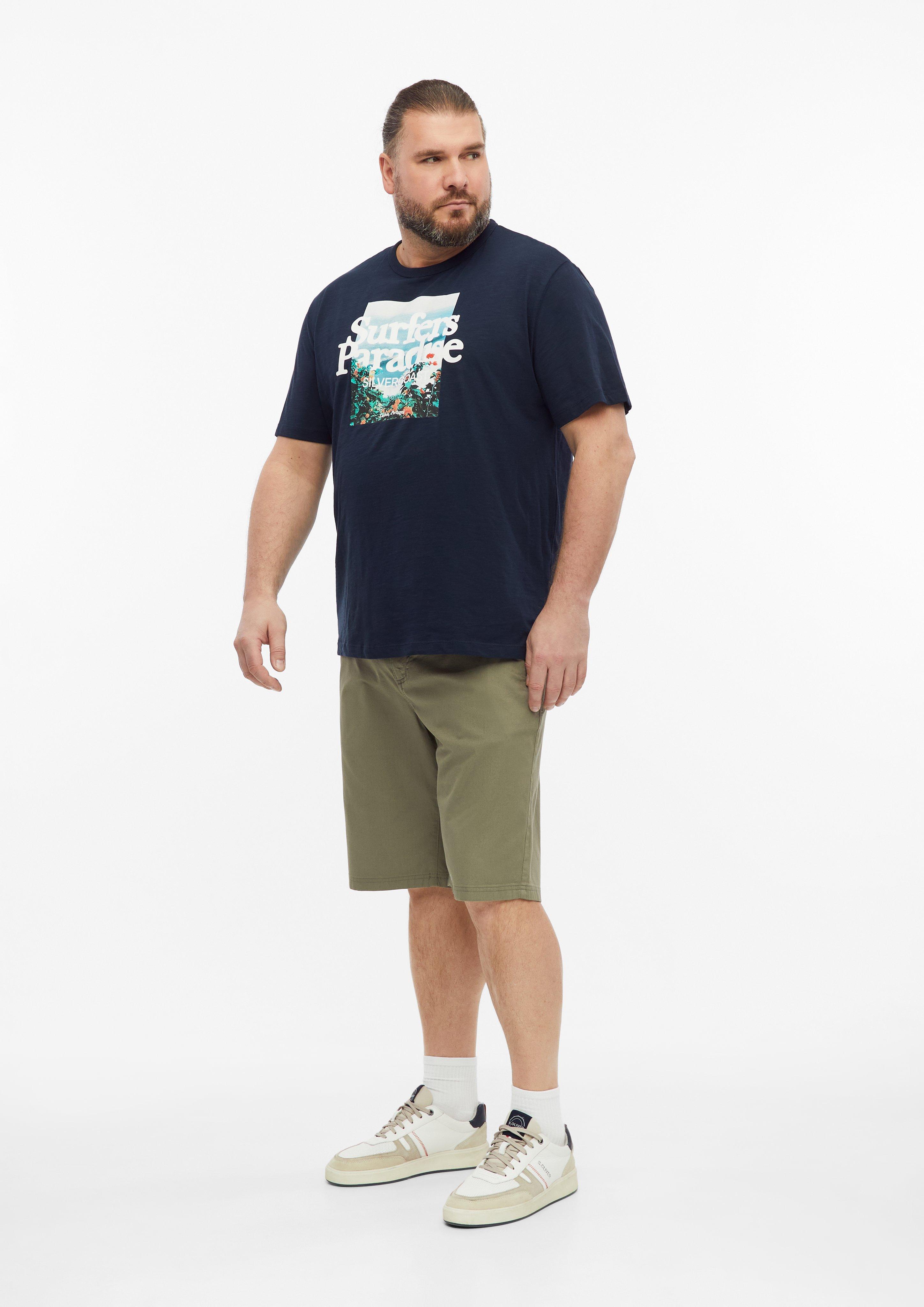 Men Bermuda in olive by s.Oliver Men Big Sizes