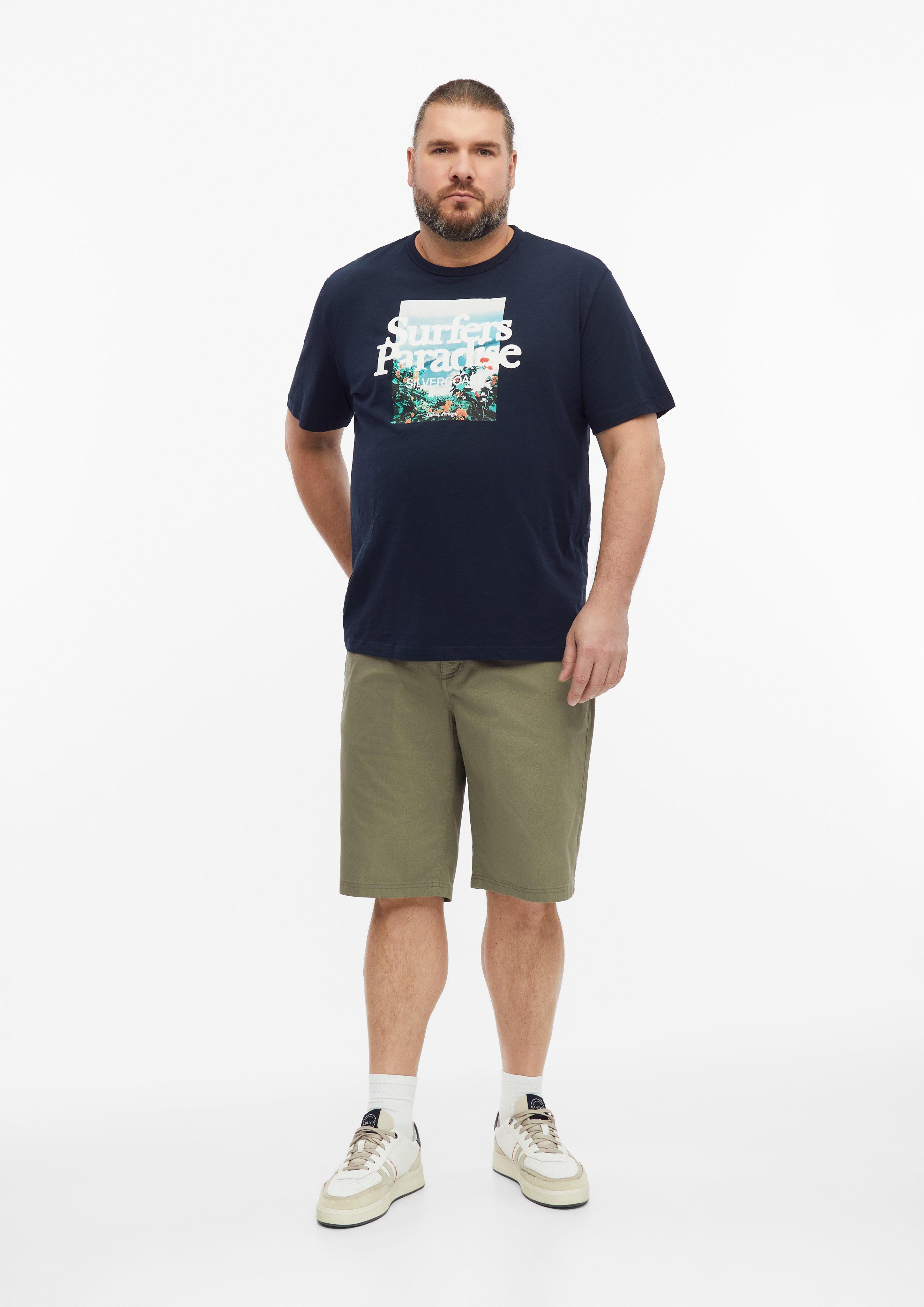 Men Bermuda in olive by s.Oliver Men Big Sizes