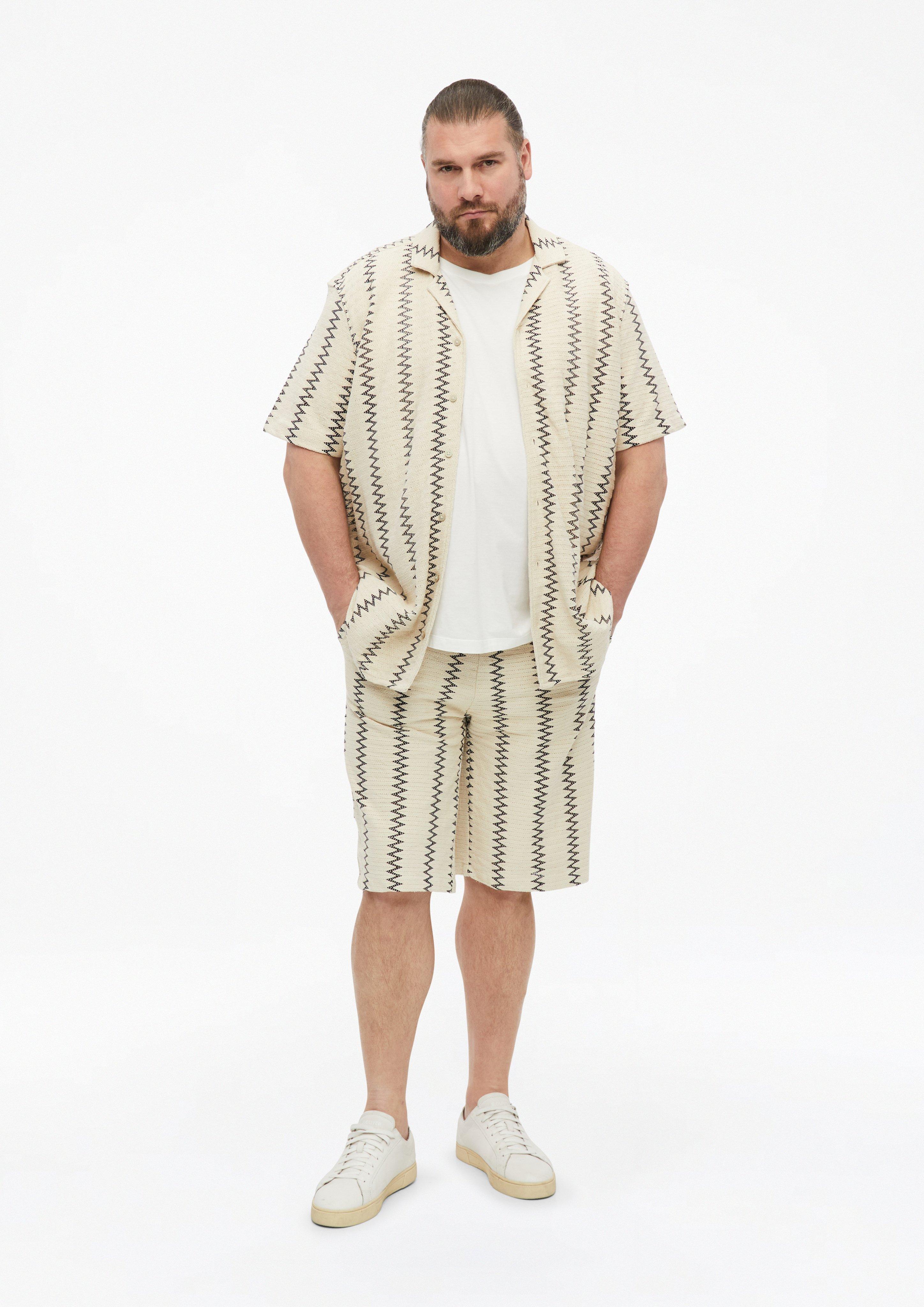 Men Bermuda in beige by s.Oliver Men Big Sizes