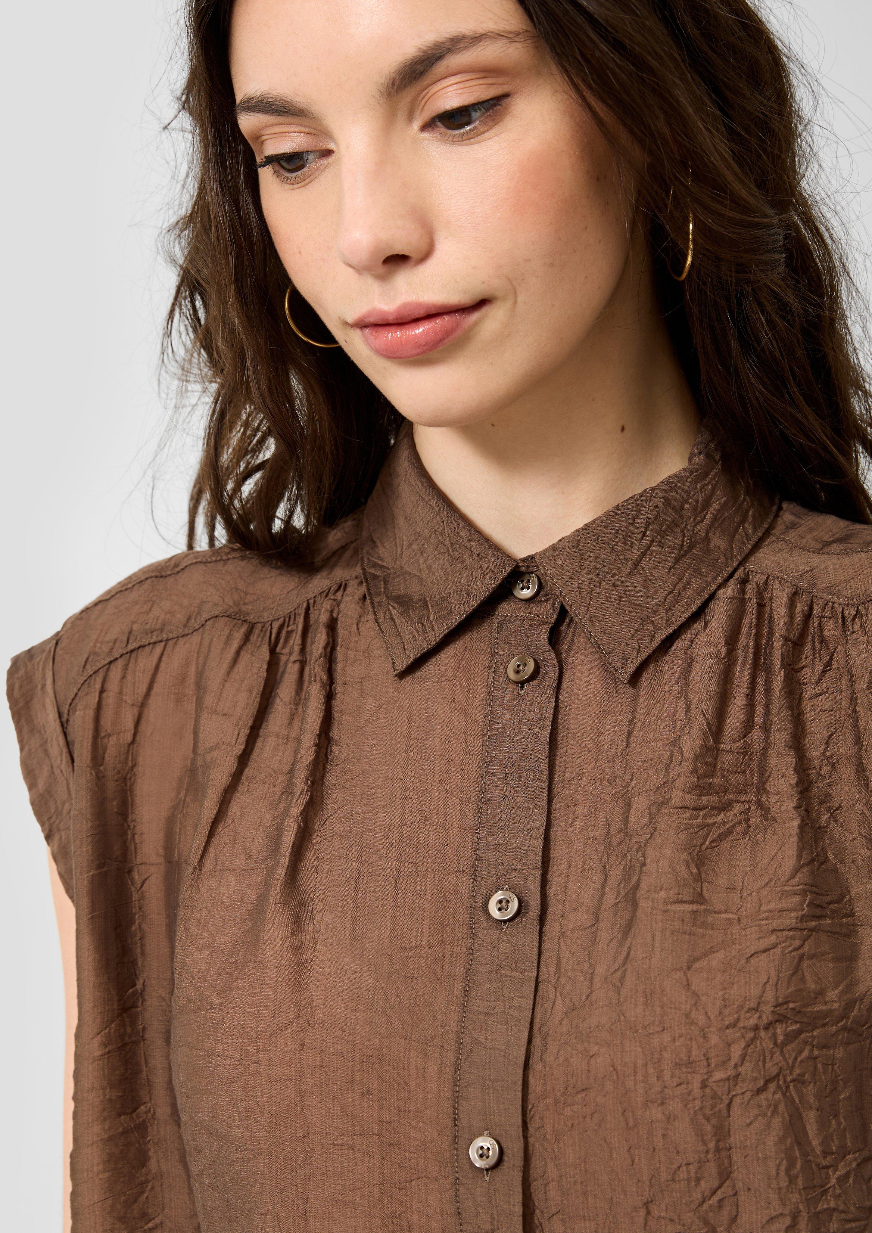 Damen Bluse in braun von QS