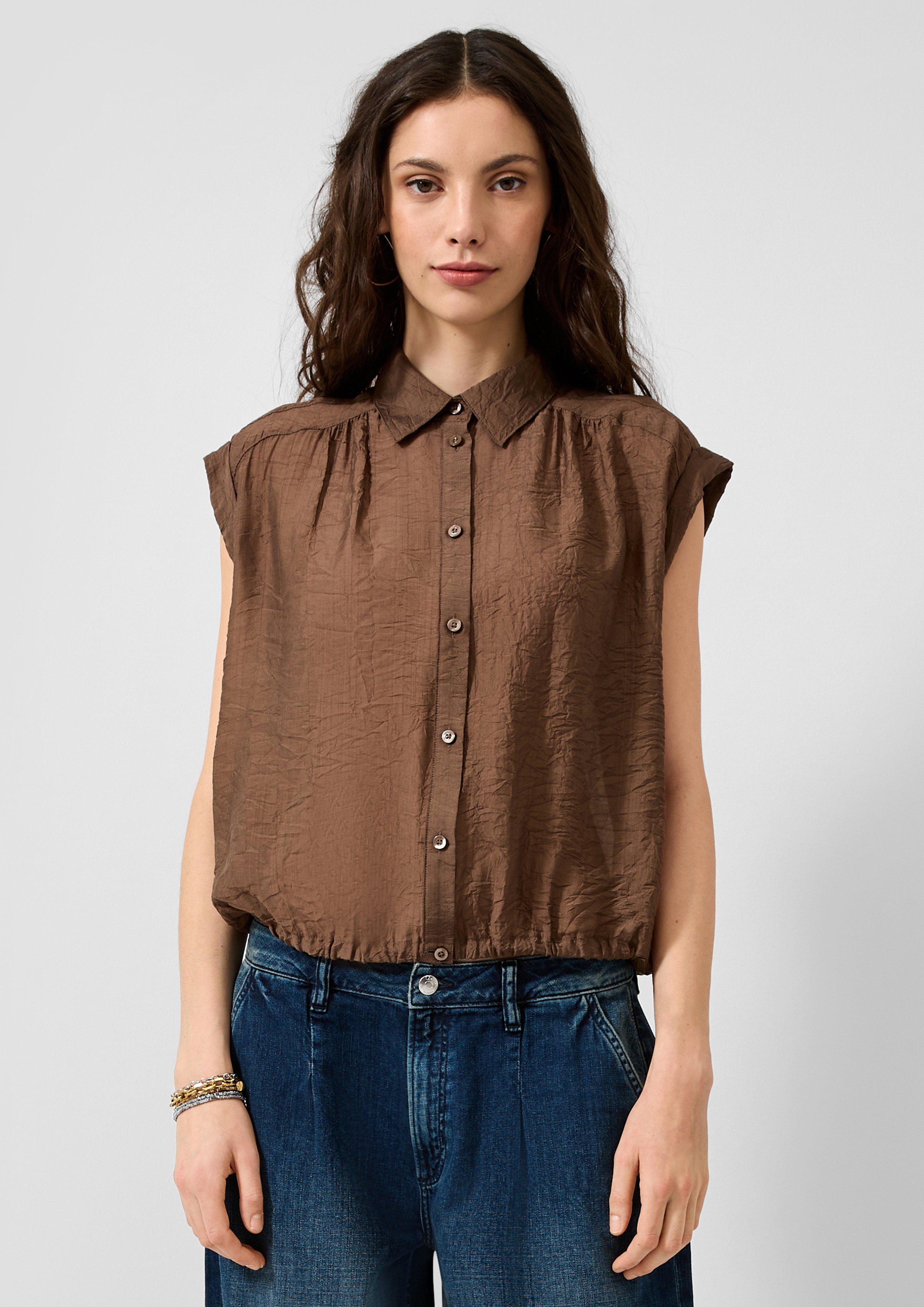 Damen Bluse in braun von QS
