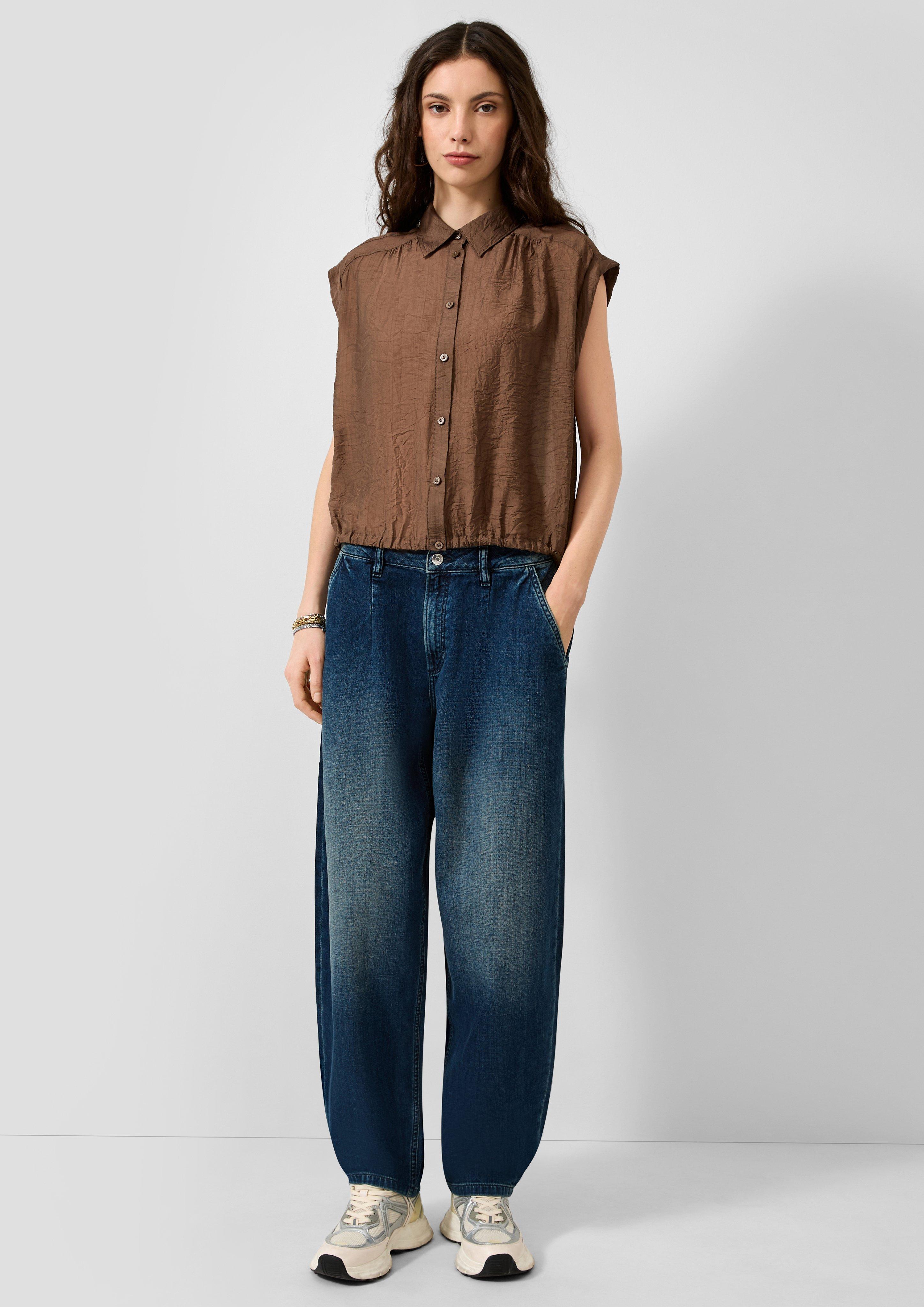 Damen Bluse in braun von QS