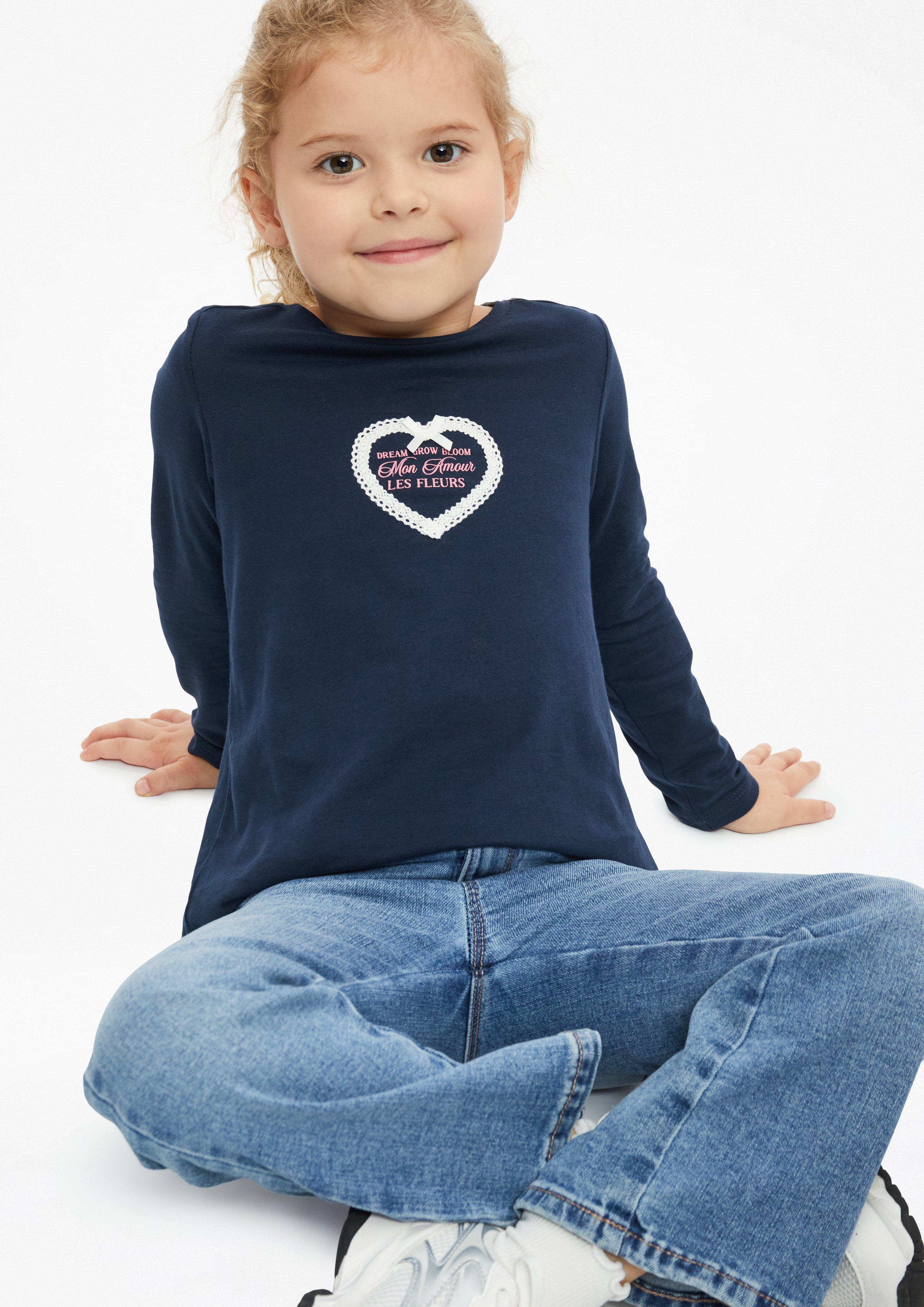 Kinder T-Shirt in blau von s.Oliver