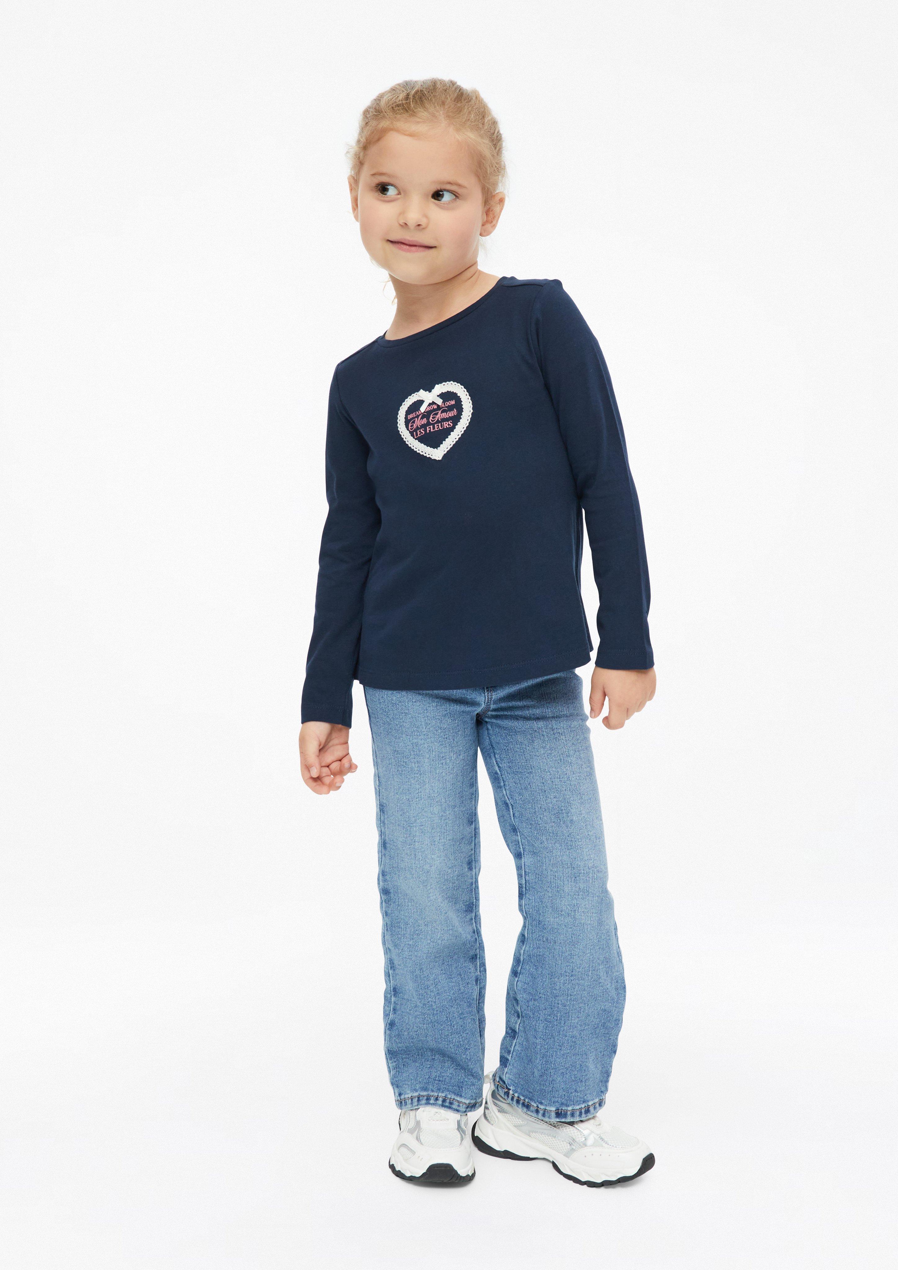 Kinder T-Shirt in blau von s.Oliver