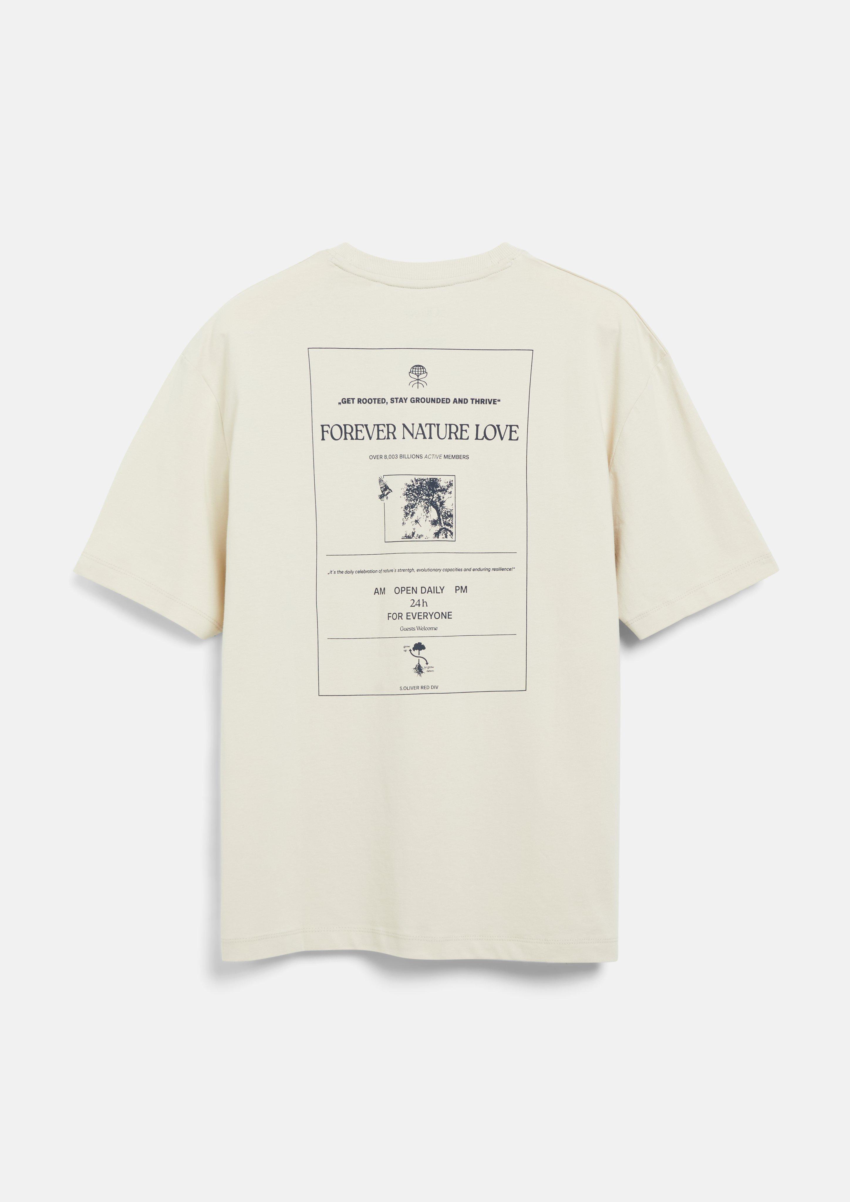 Hommes T-shirt en beige de s.Oliver