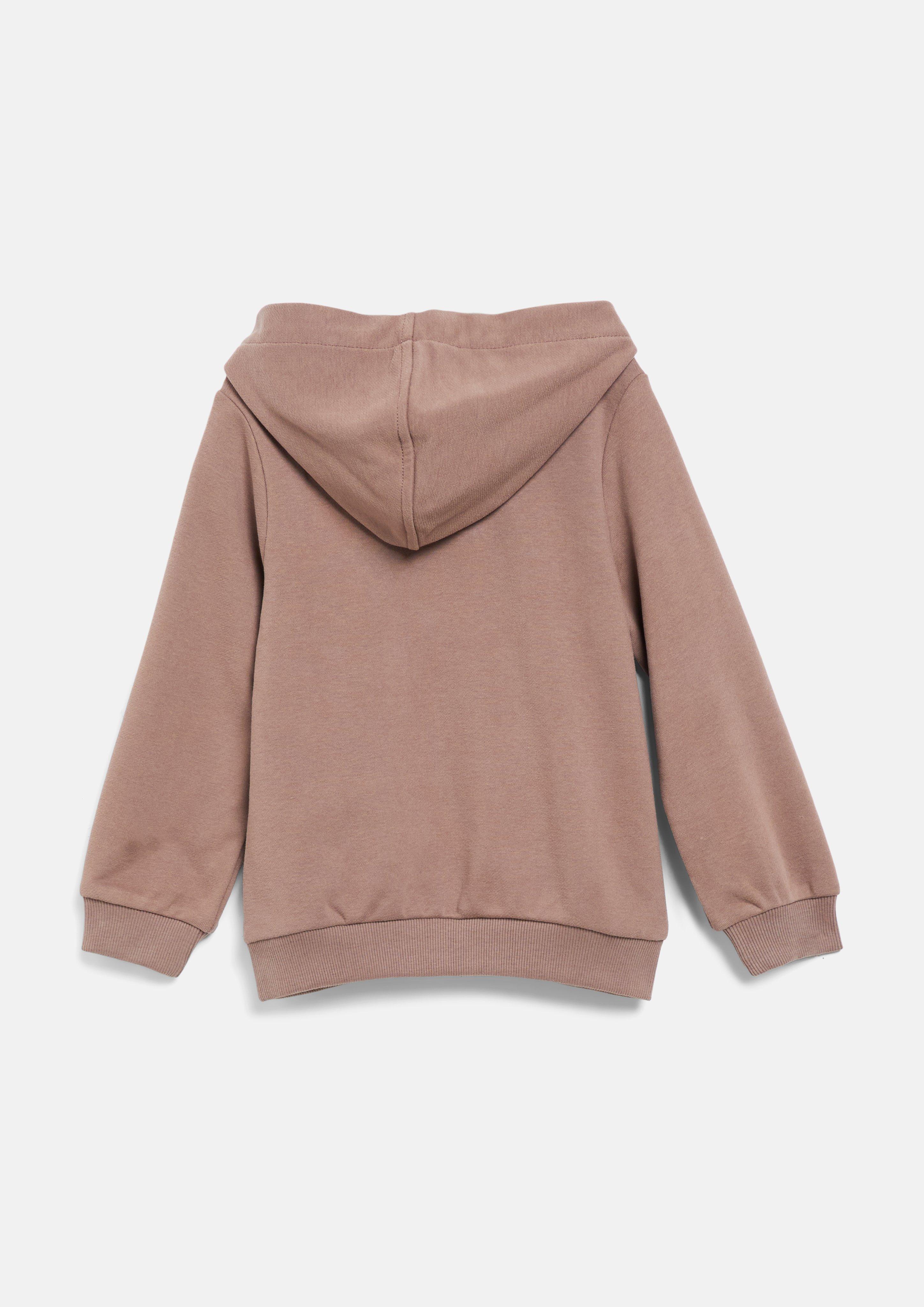 Junior Sweat-shirt en brun de s.Oliver