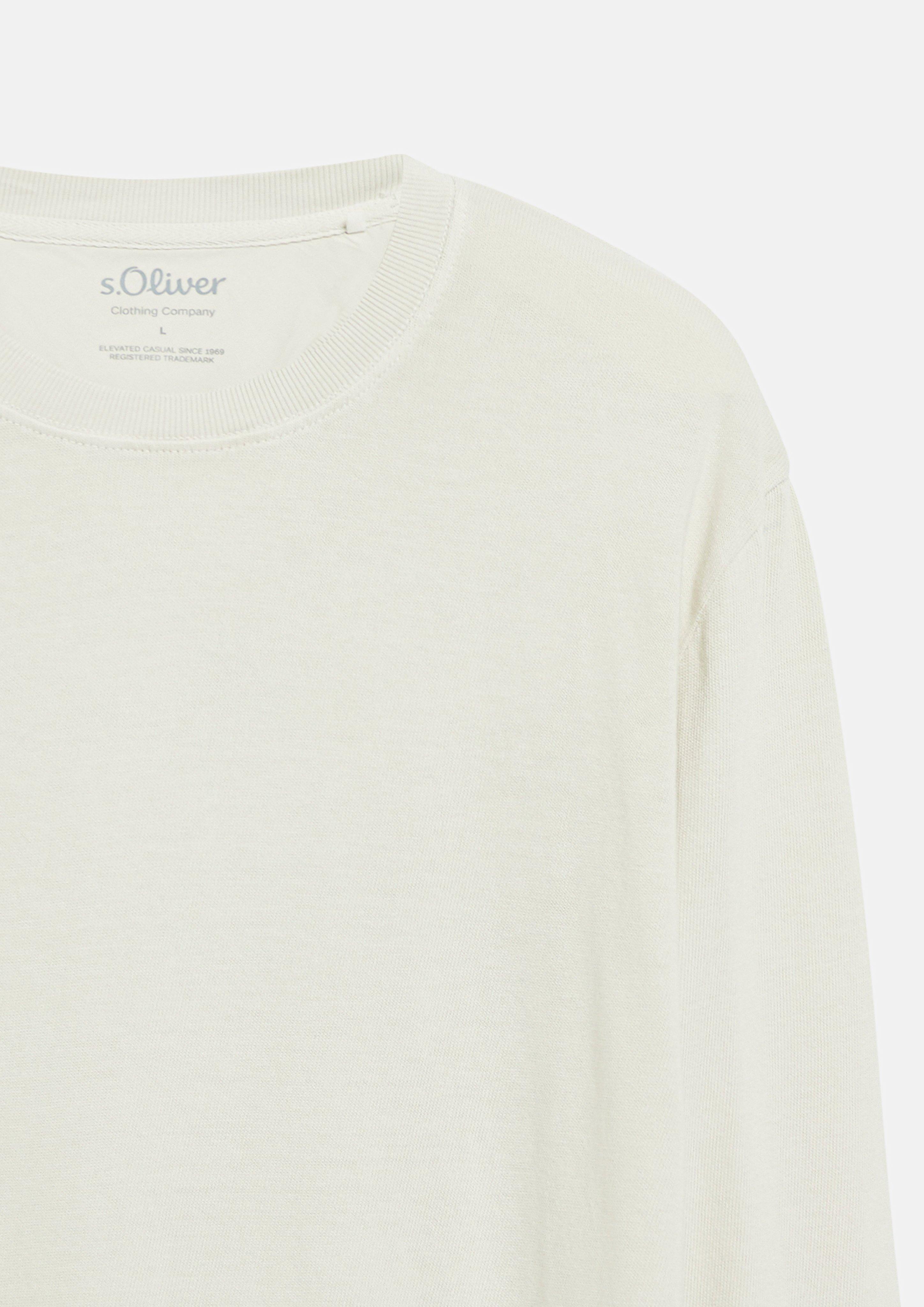 Herren T-Shirt in beige von s.Oliver