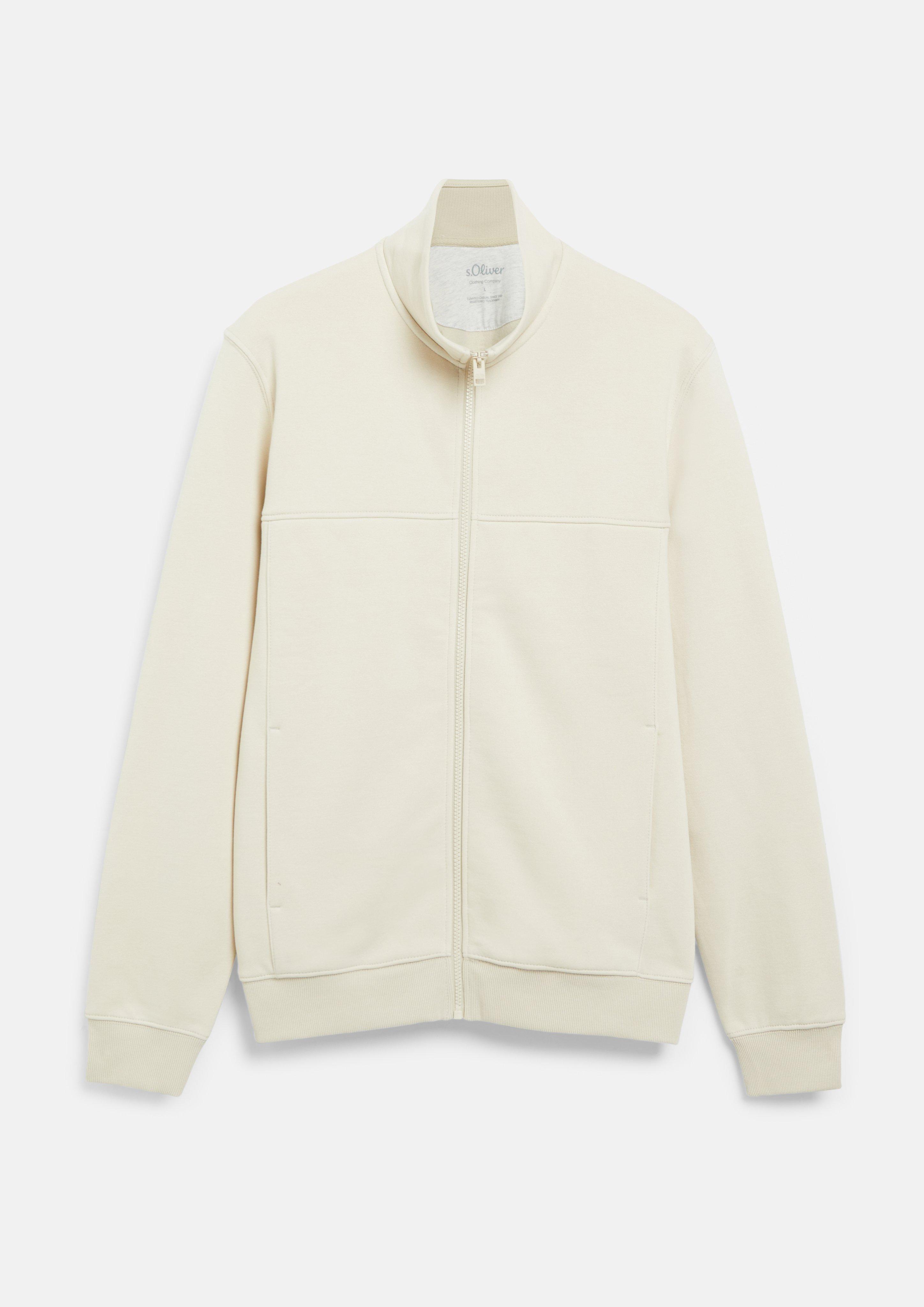 Men Sweatshirt Jacket in  by s.Oliver