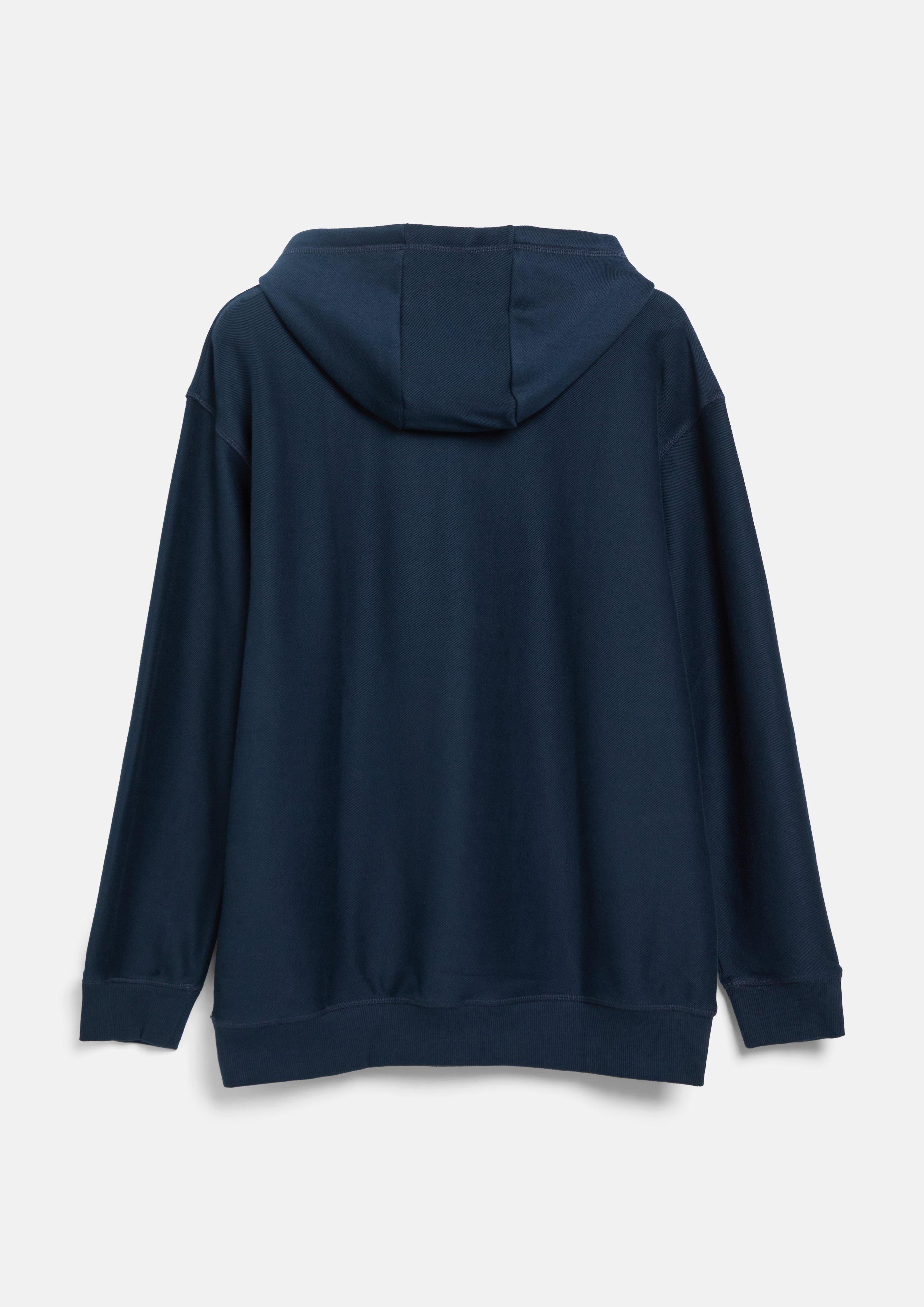 Heren Sweatshirt in blauw van s.Oliver