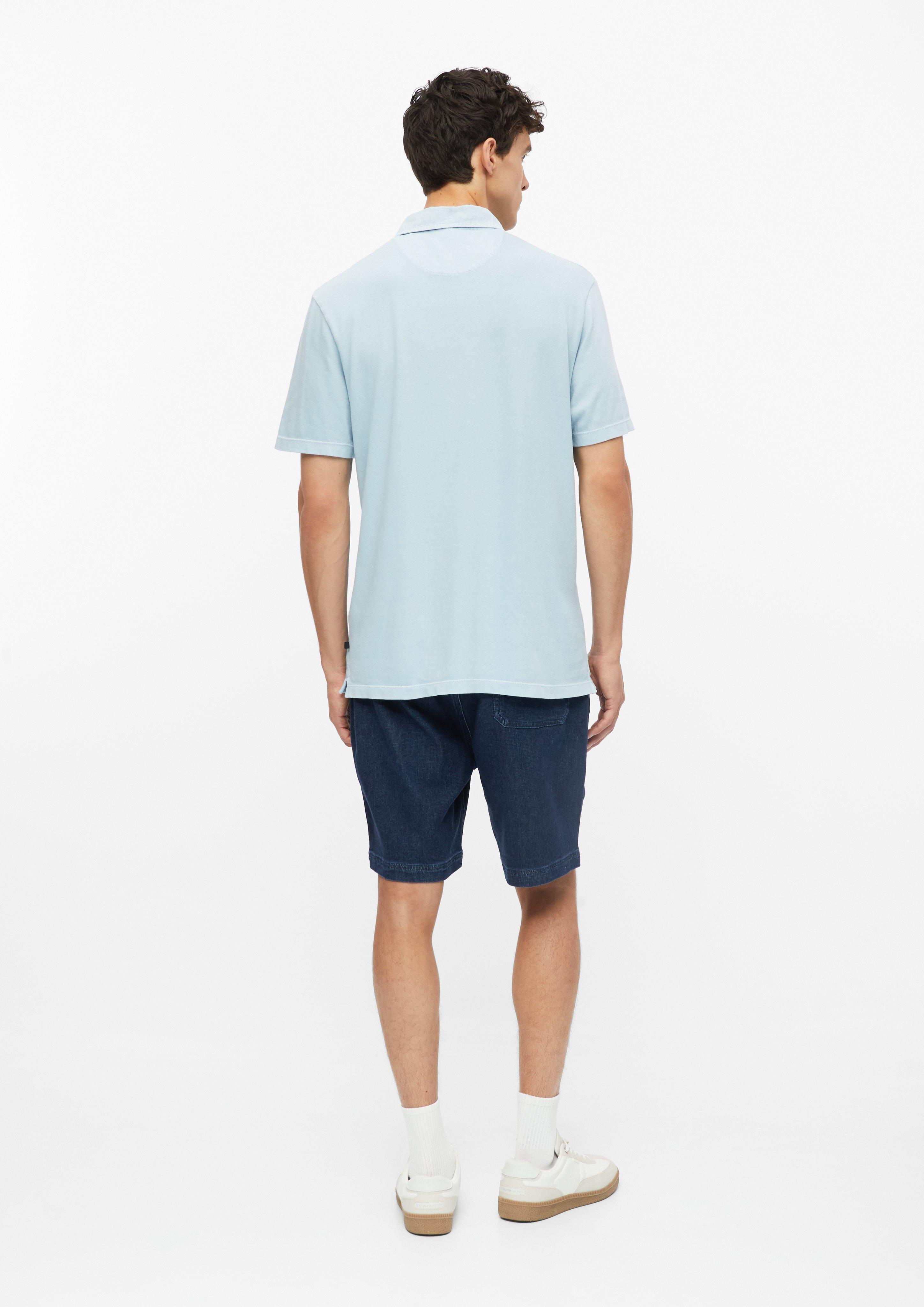 Herren Polo-Shirt in blau von s.Oliver