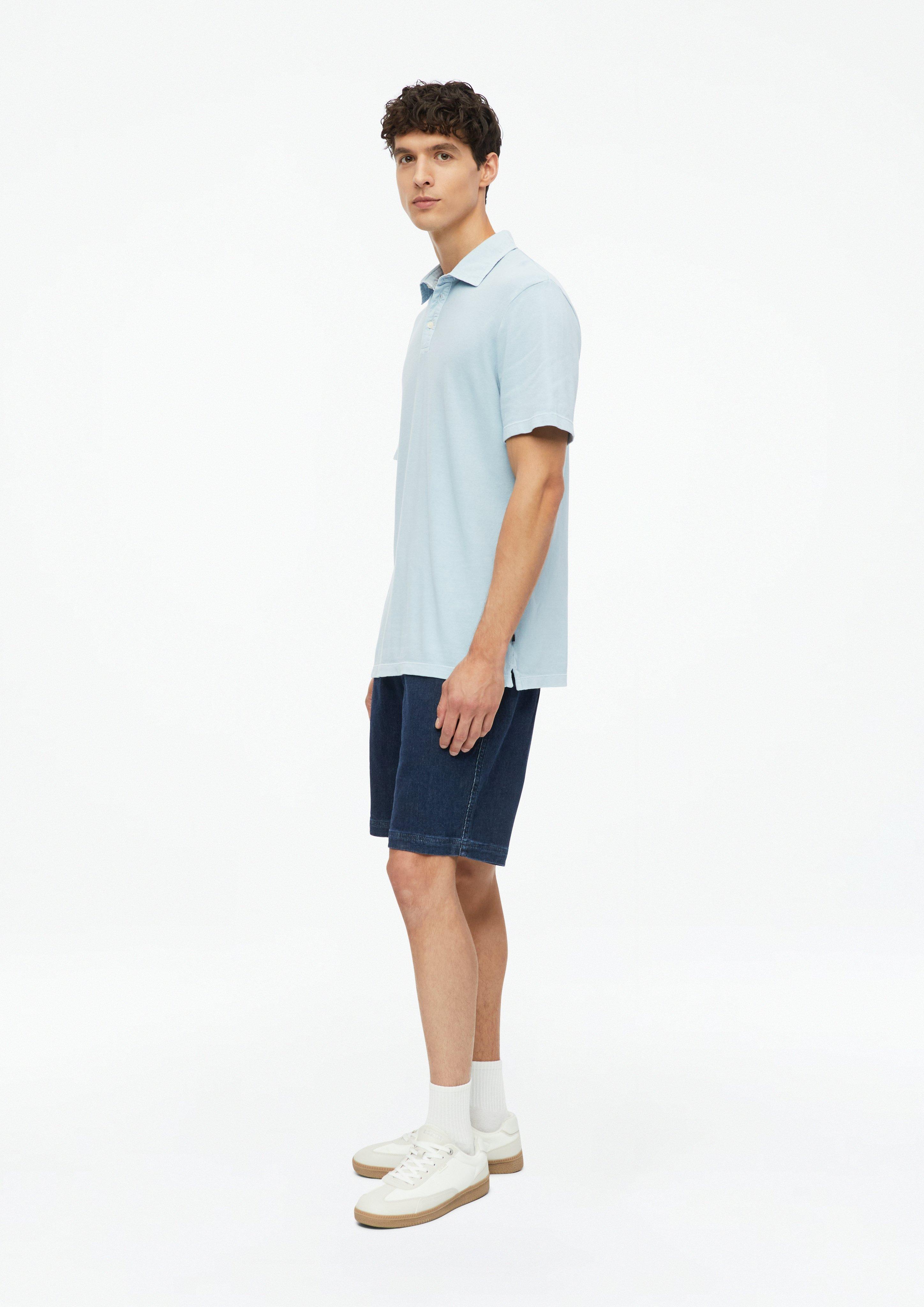 Herren Polo-Shirt in blau von s.Oliver