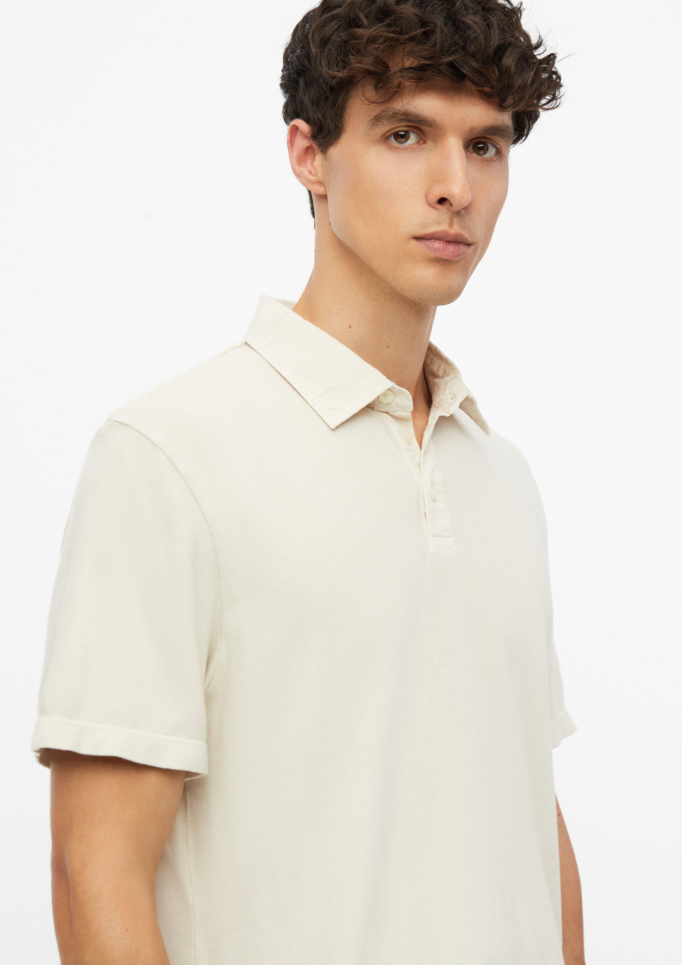 Herren Polo-Shirt in beige von s.Oliver