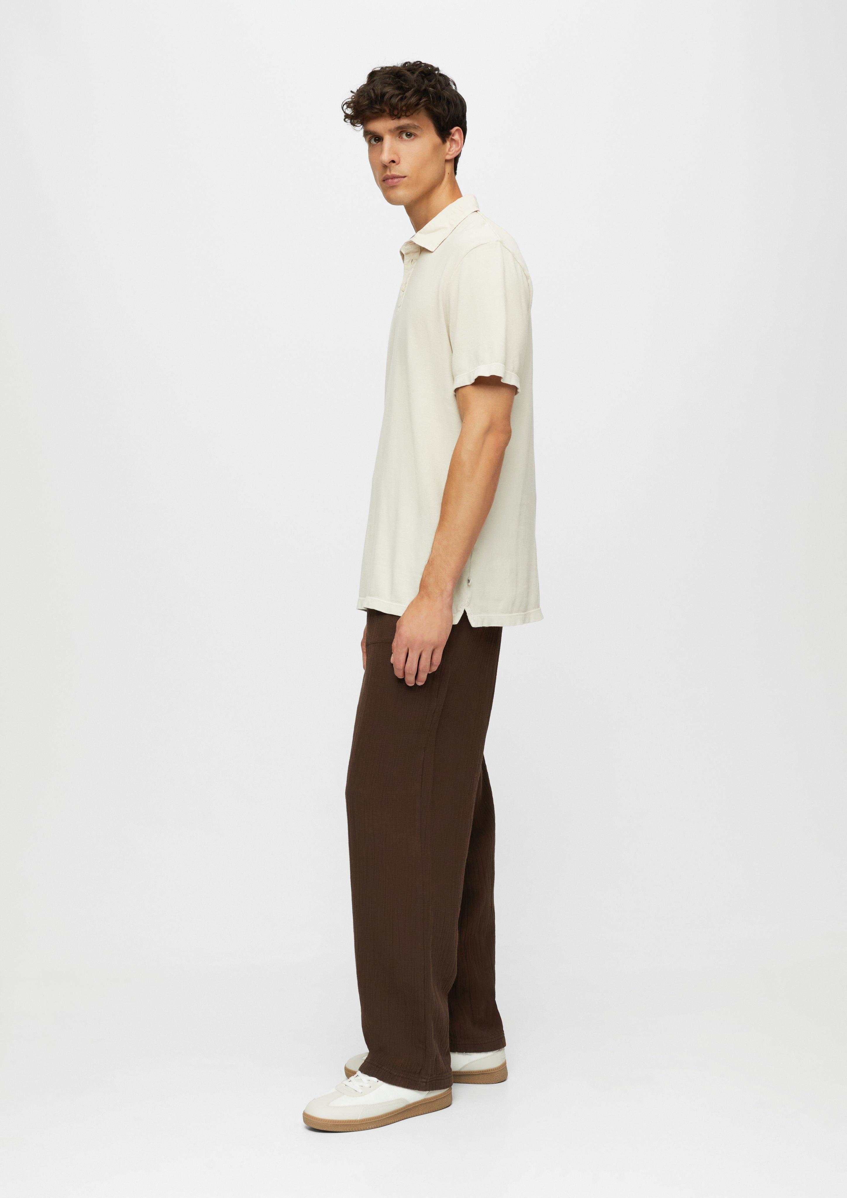 Herren Polo-Shirt in beige von s.Oliver