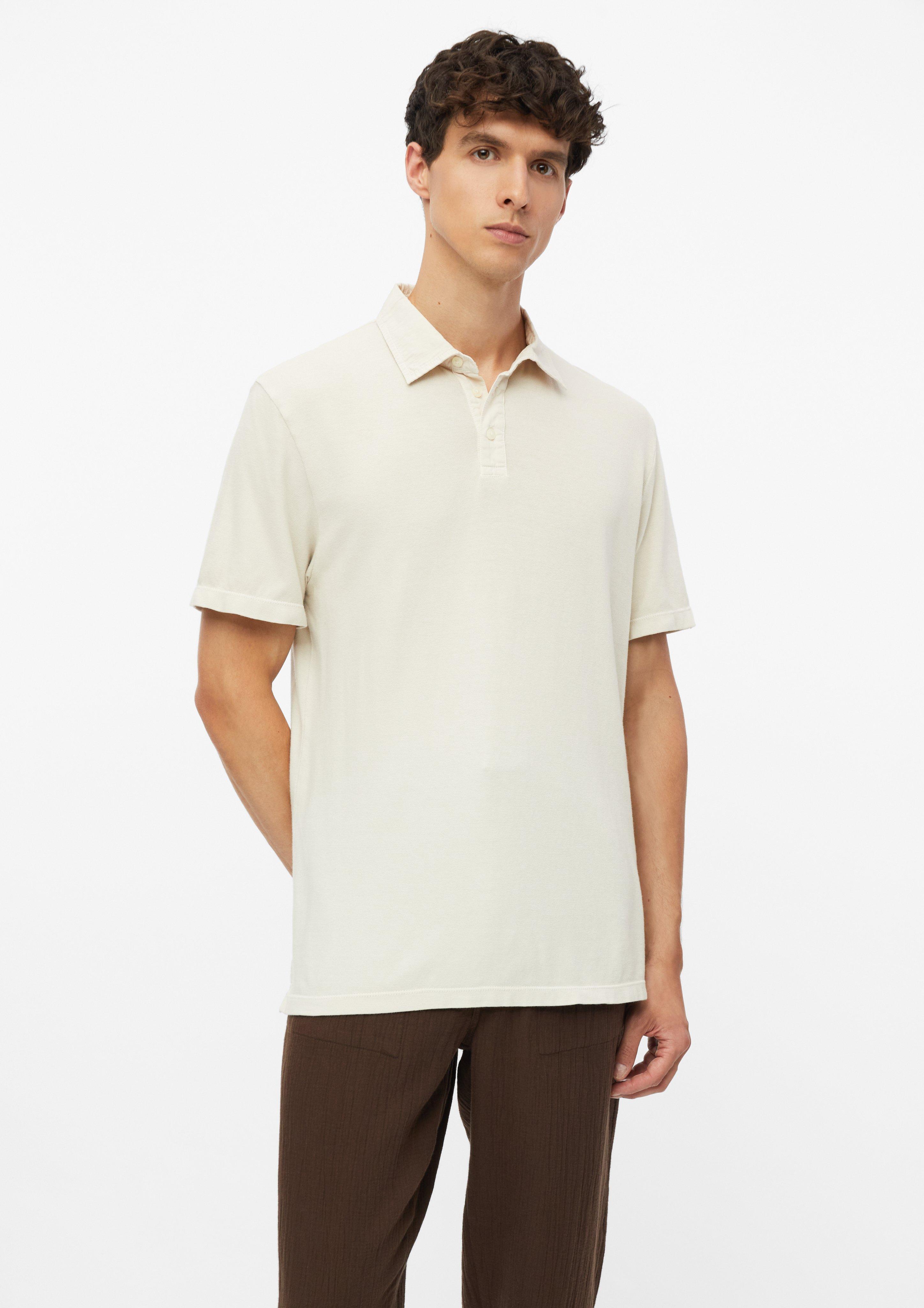 Herren Polo-Shirt in beige von s.Oliver