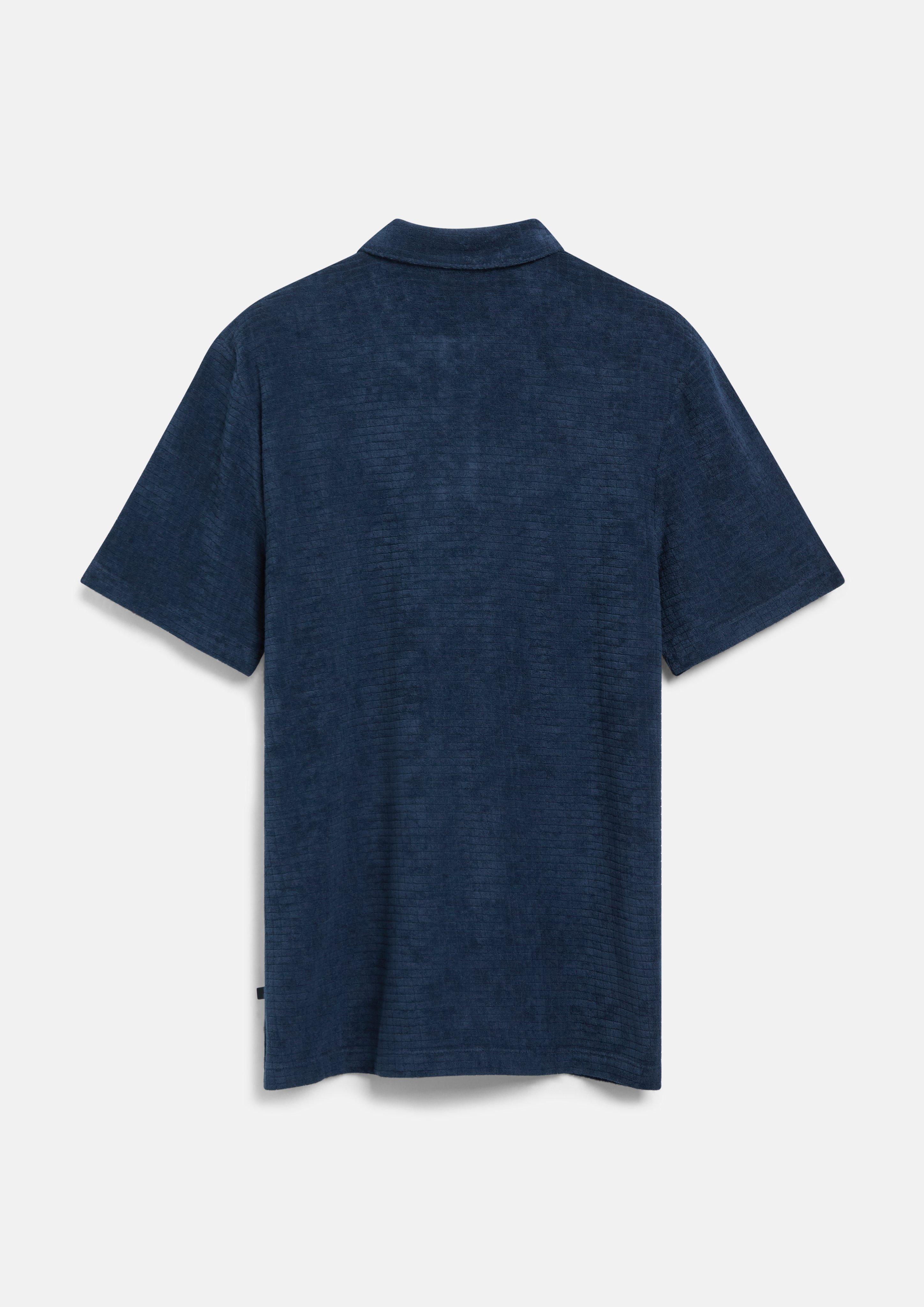 Men Polo Shirt in blue by s.Oliver