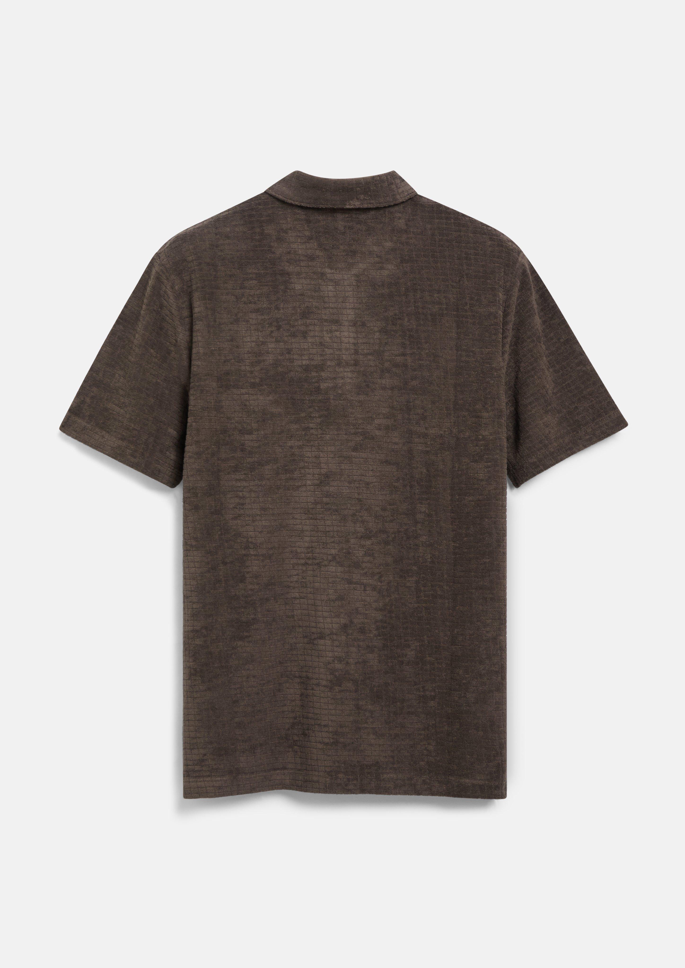 Men Polo Shirt in brown by s.Oliver