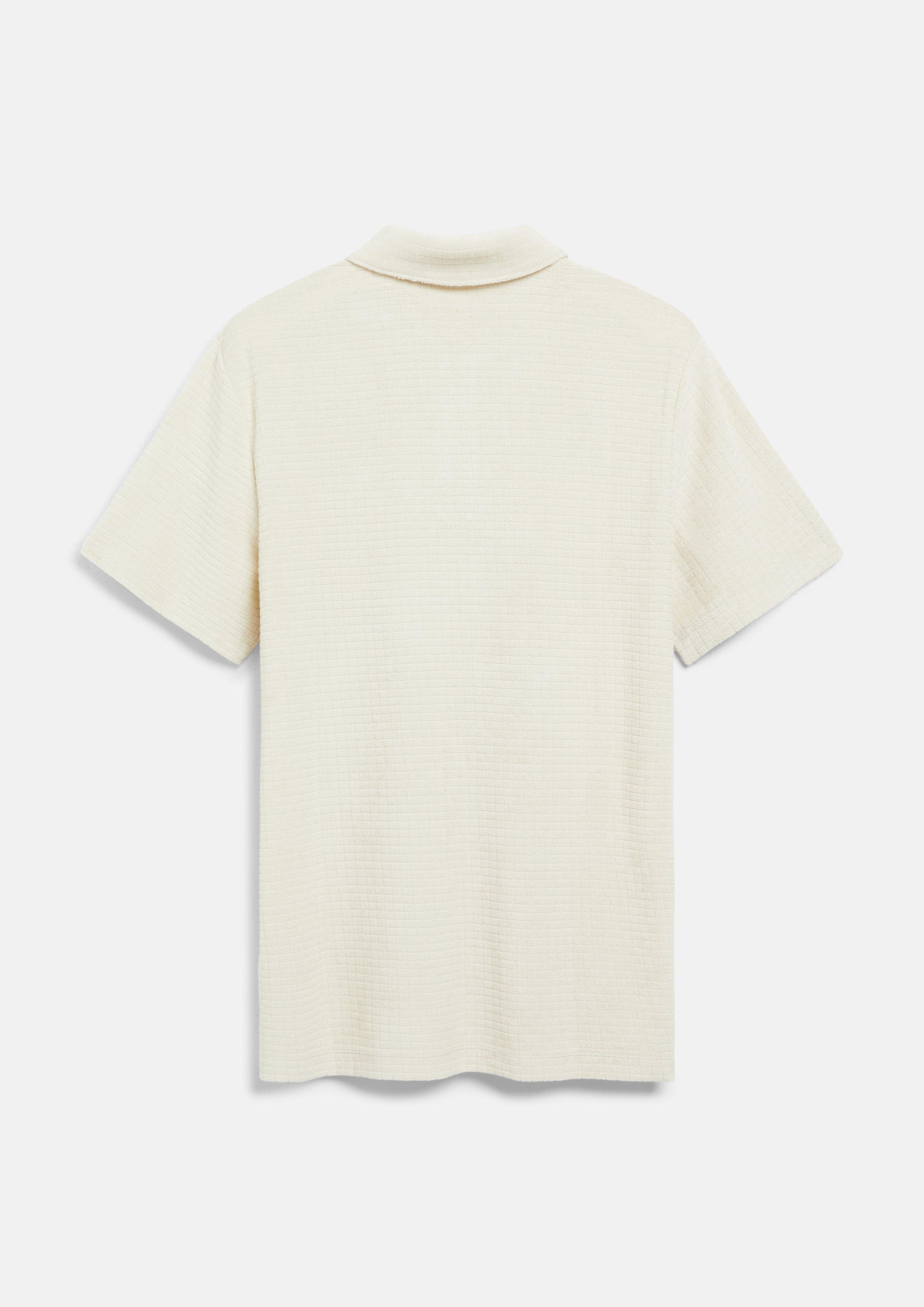 Men Polo Shirt in beige by s.Oliver