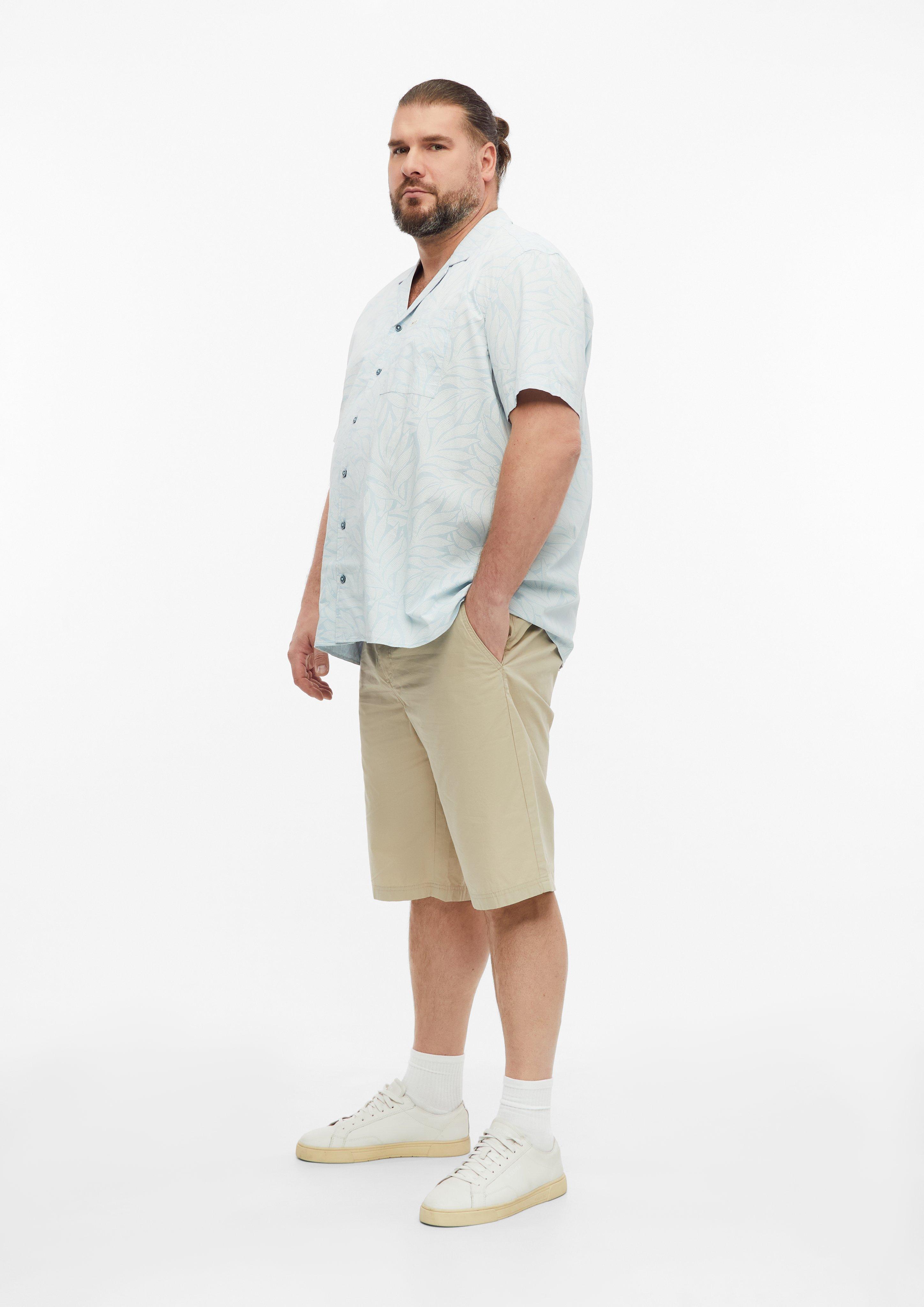 Heren Shirt in blauw van s.Oliver Men Big Sizes