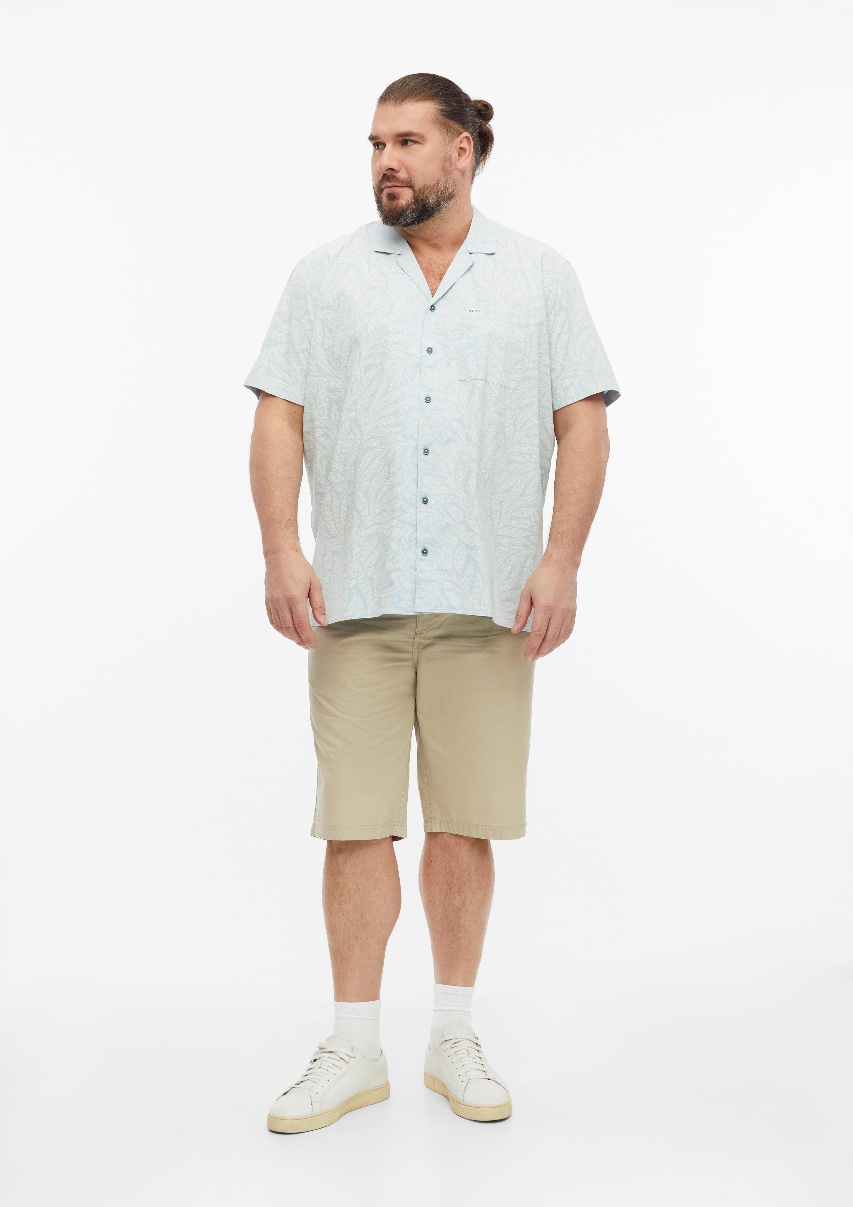 Heren Shirt in blauw van s.Oliver Men Big Sizes