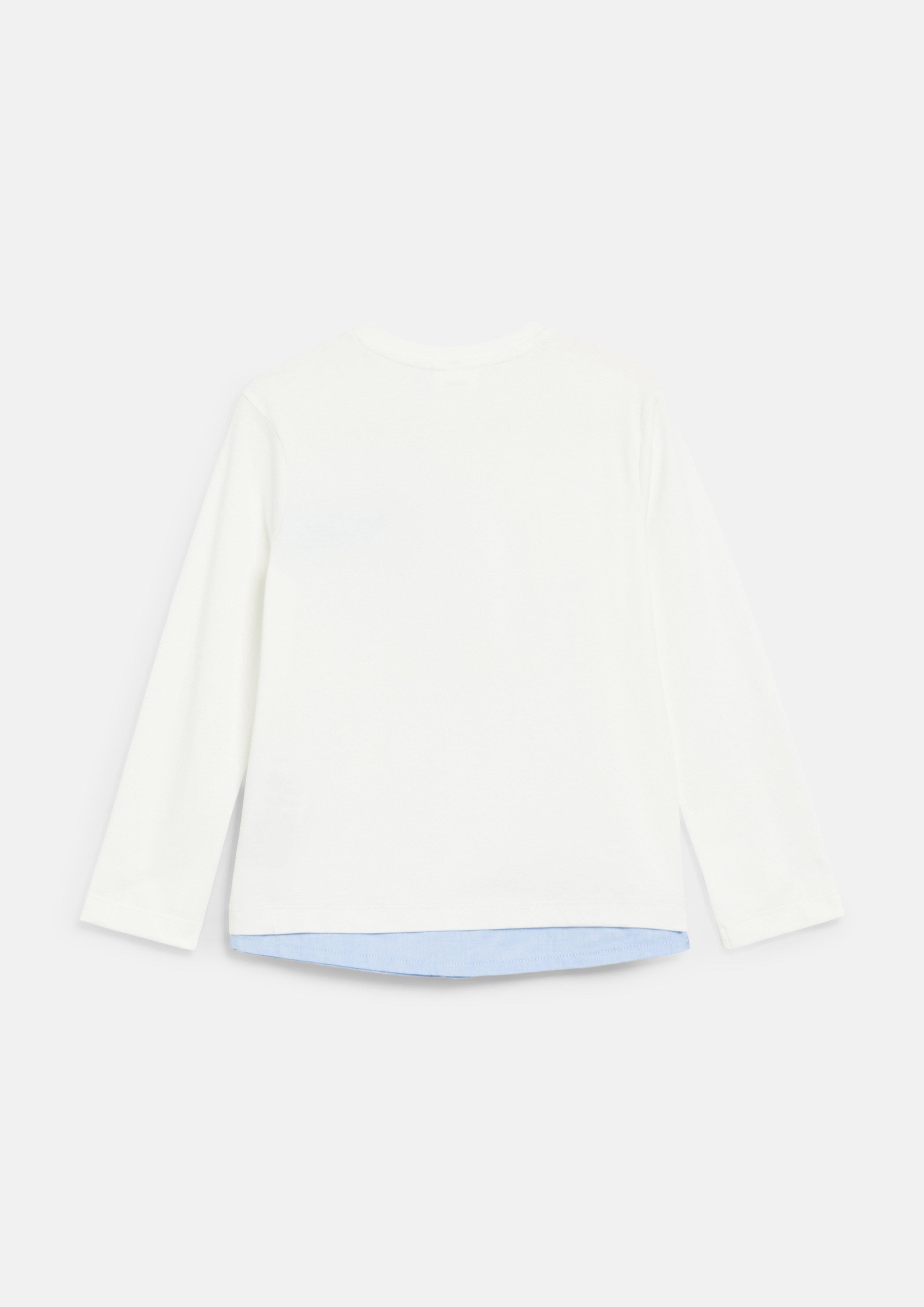 Junior T-shirt en blanc de s.Oliver