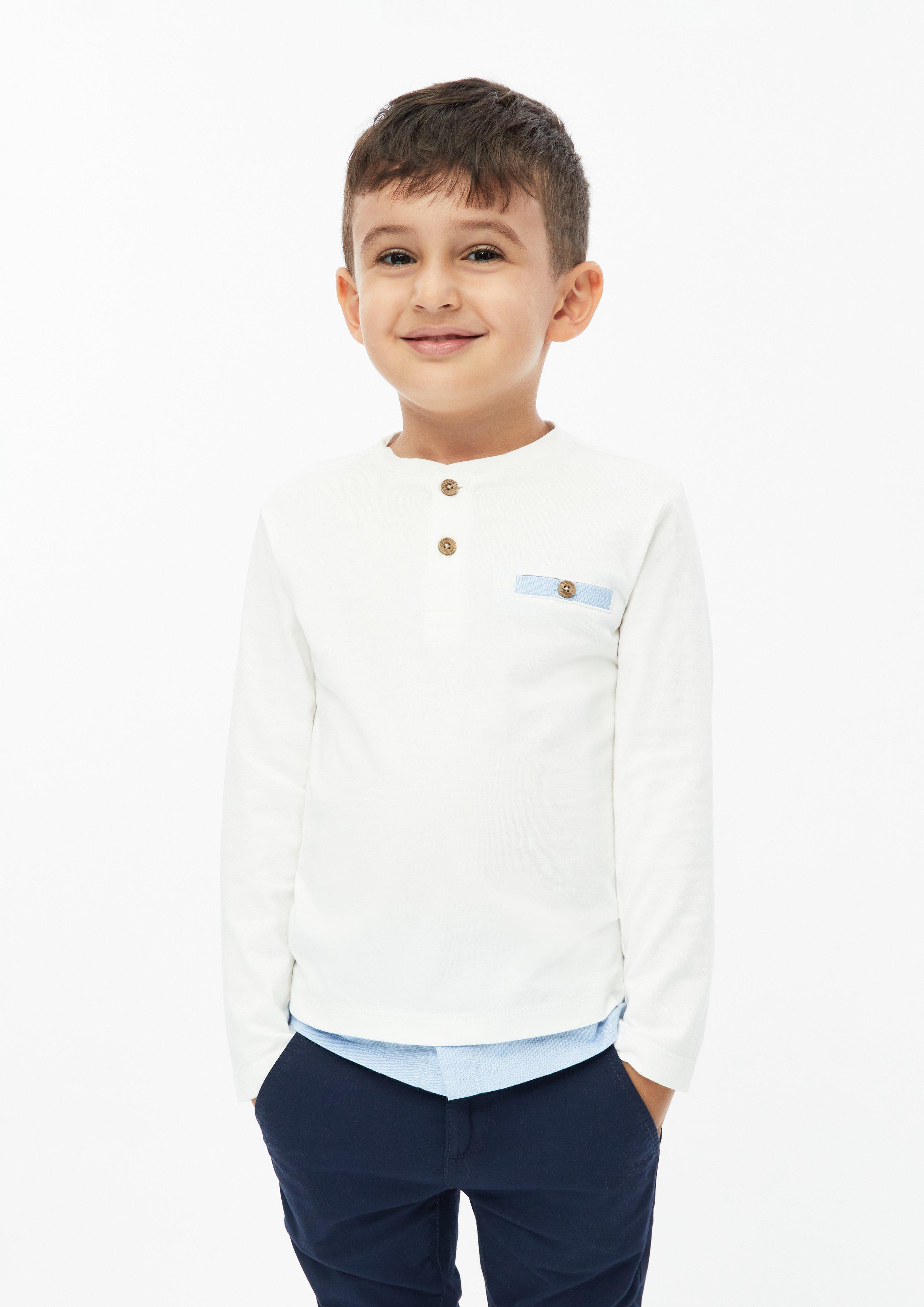 T-Shirt in cream by s.Oliver