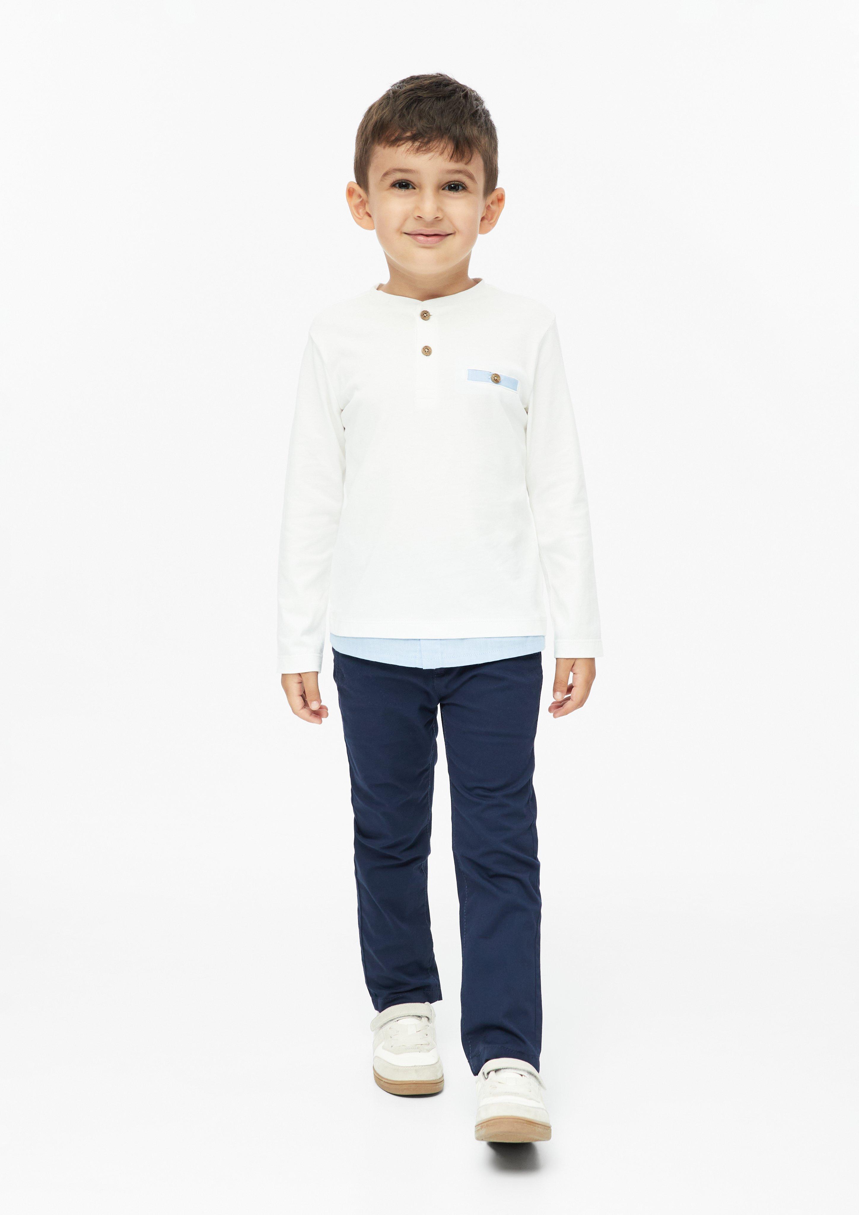Junior T-shirt en blanc de s.Oliver