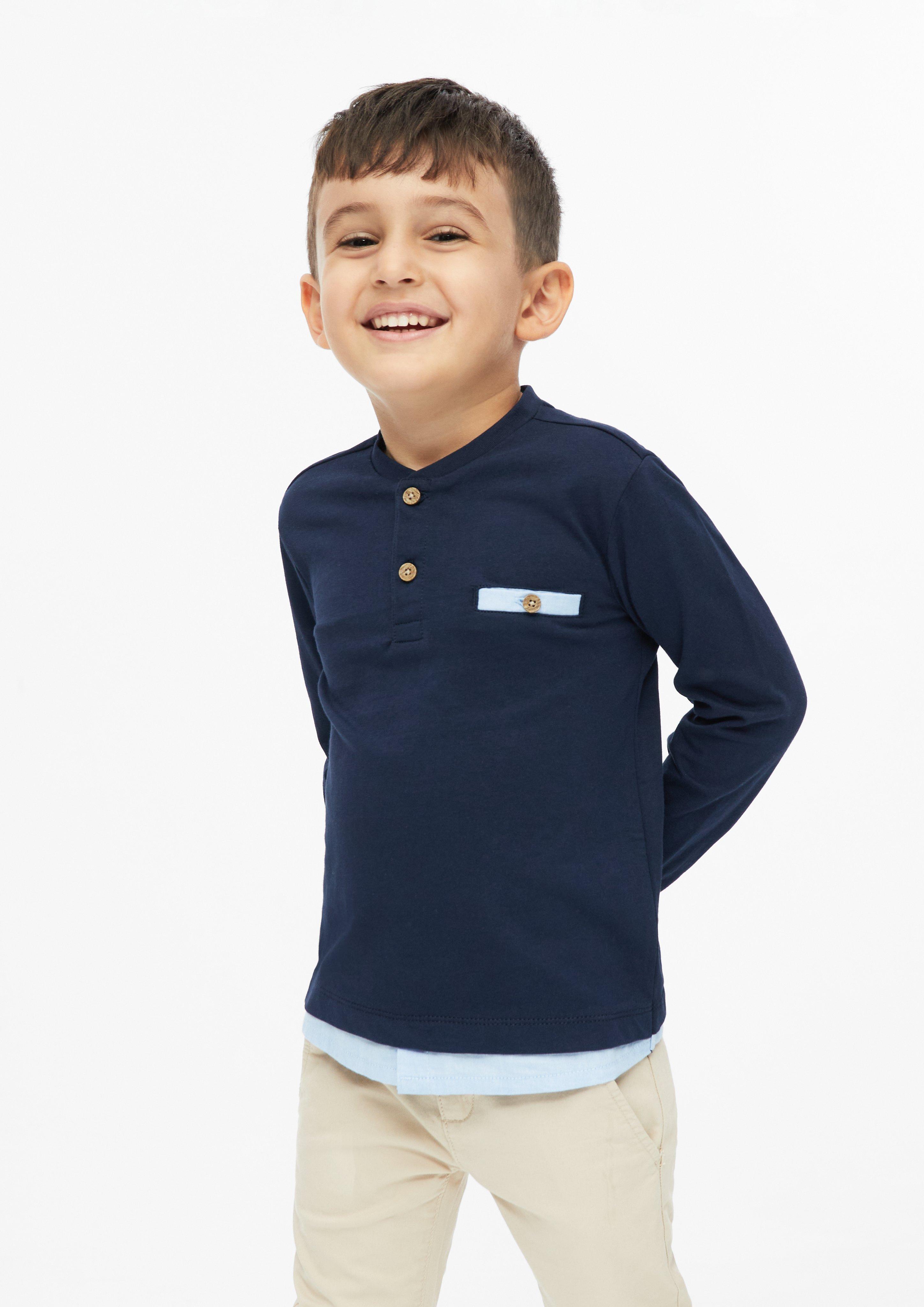 T-Shirt in navy by s.Oliver