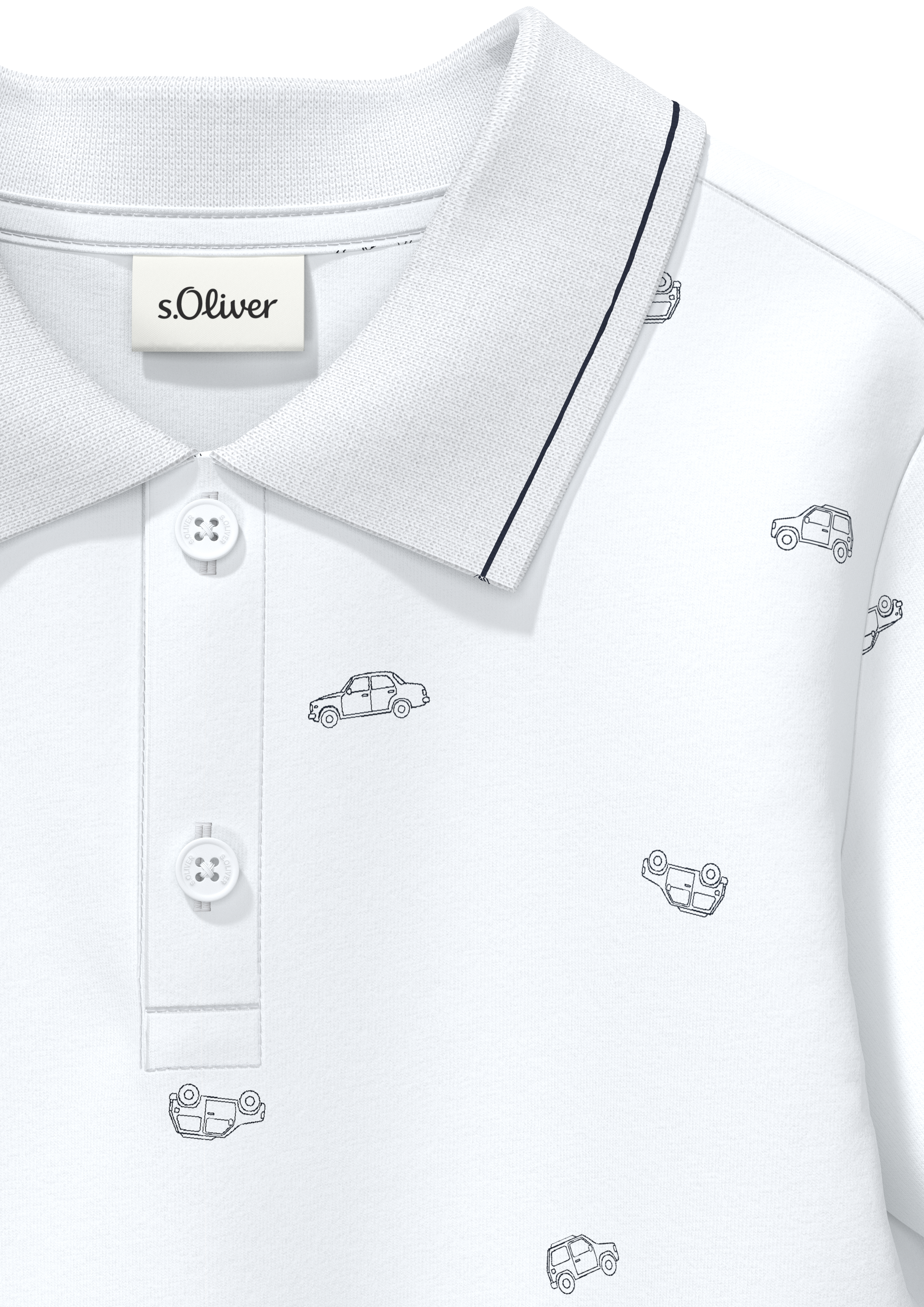 Junior Polo en blanc de s.Oliver