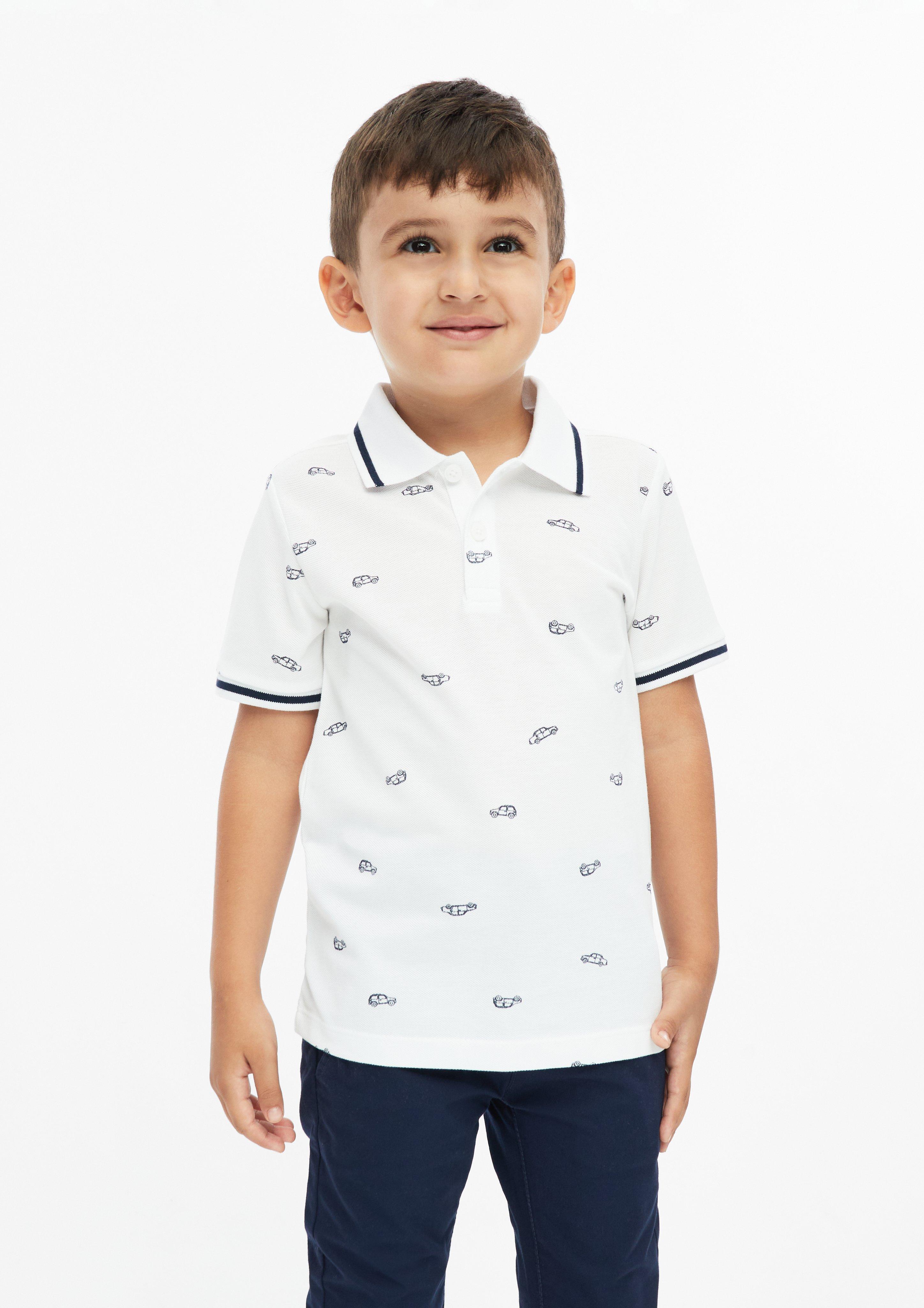 Koszulka polo w kolorze biały od s.Oliver
