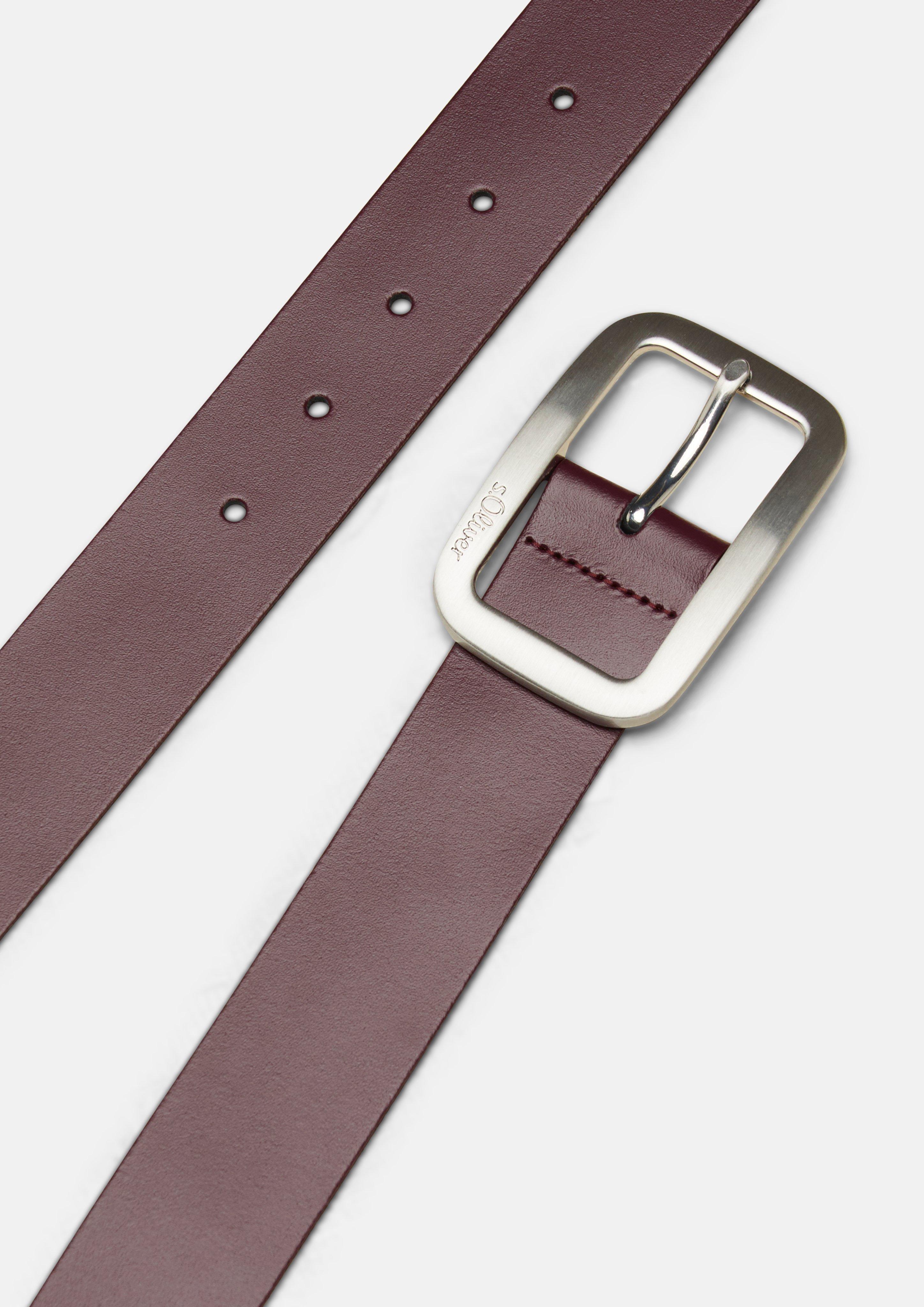 Women Waist belt in red by s.Oliver