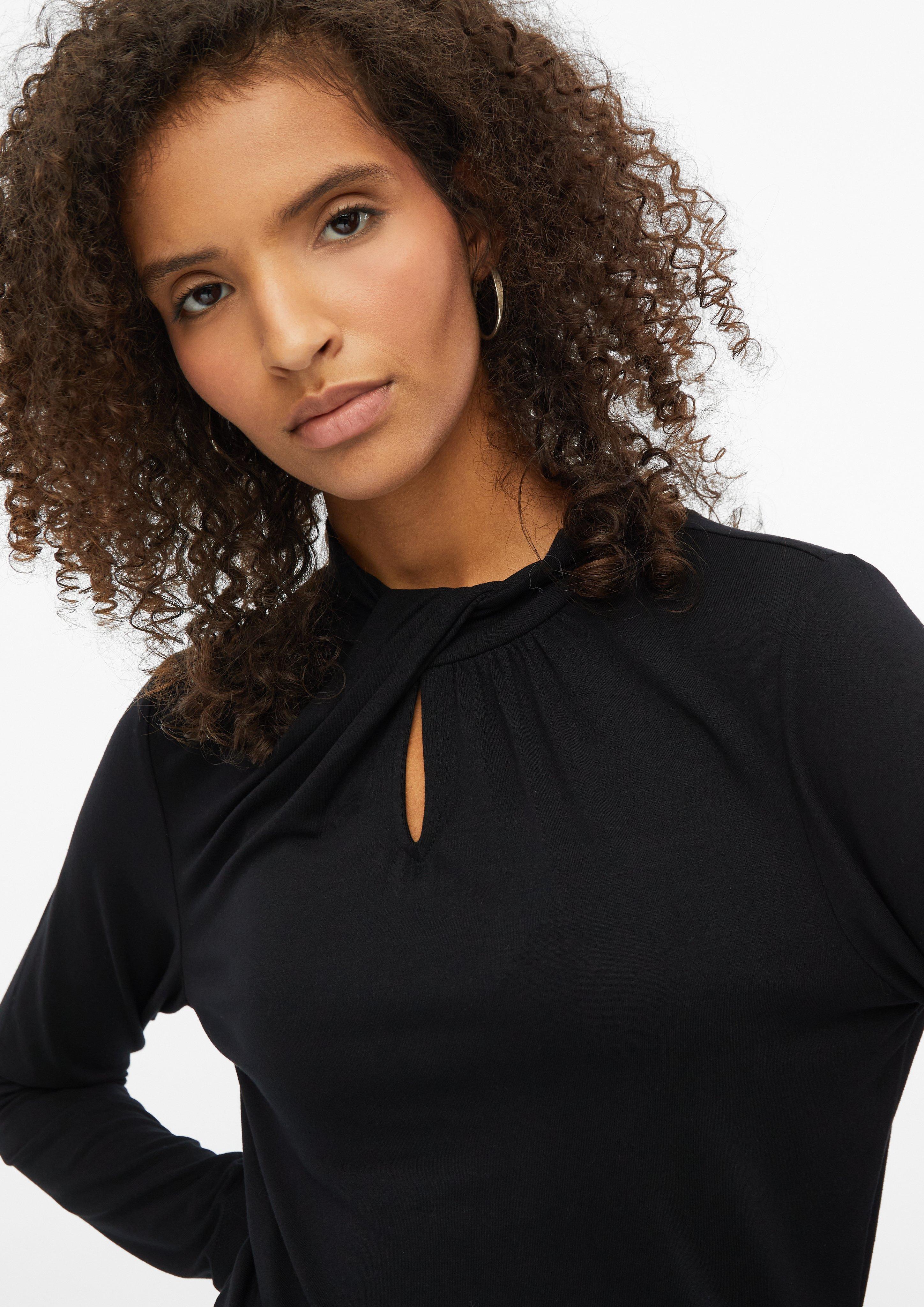 Women T-Shirt in black by s.Oliver BLACK LABEL