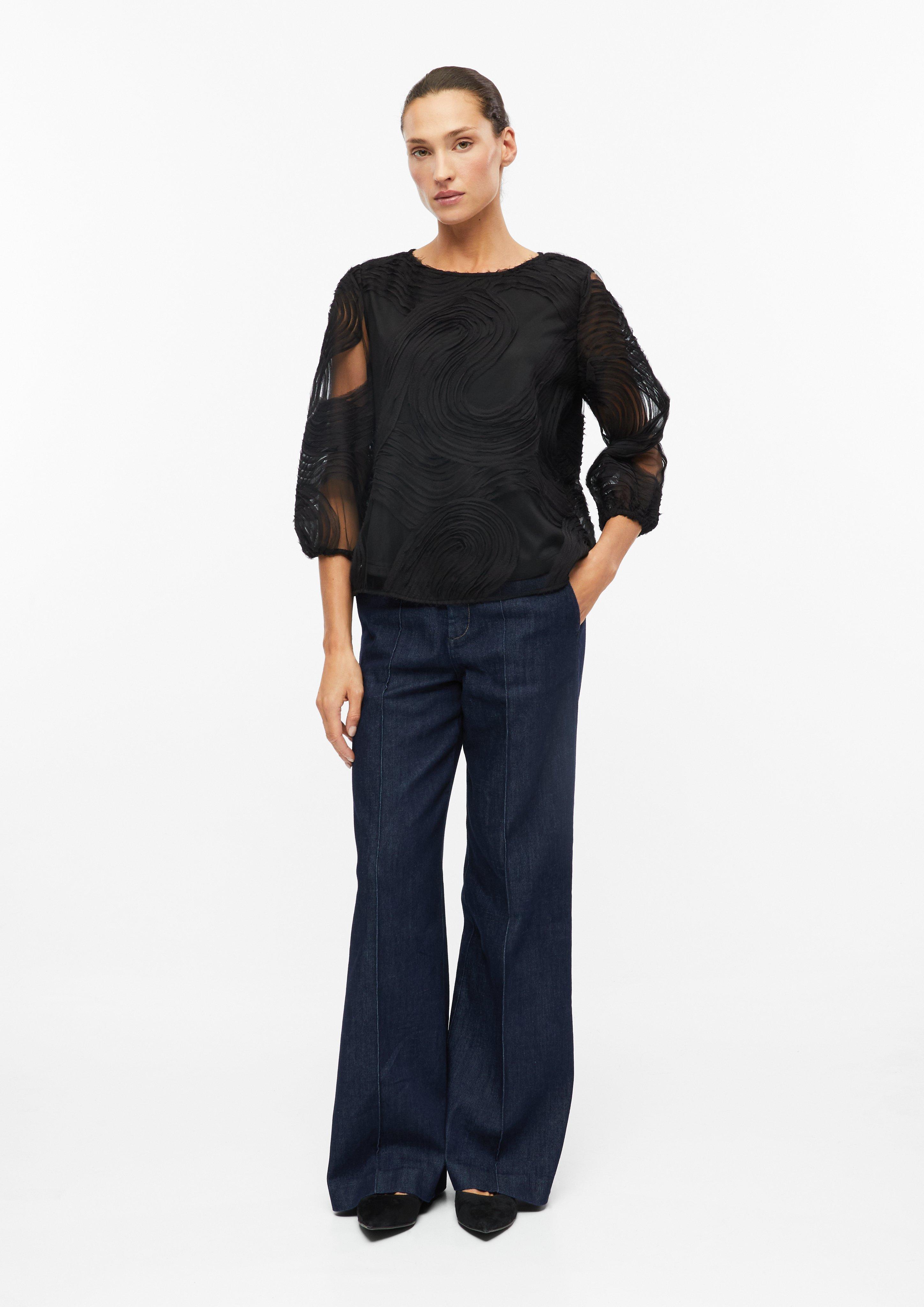 Damen Bluse in schwarz von s.Oliver BLACK LABEL