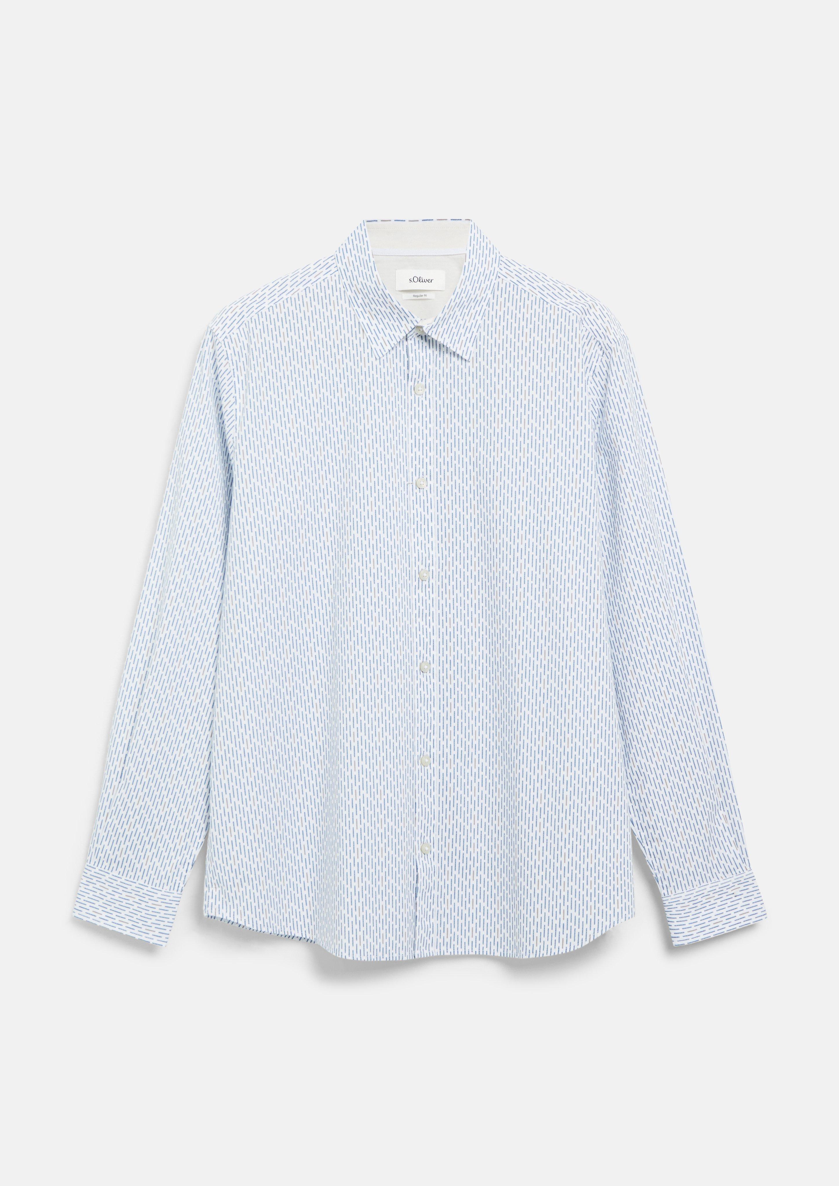 Herren Hemd in blau von s.Oliver