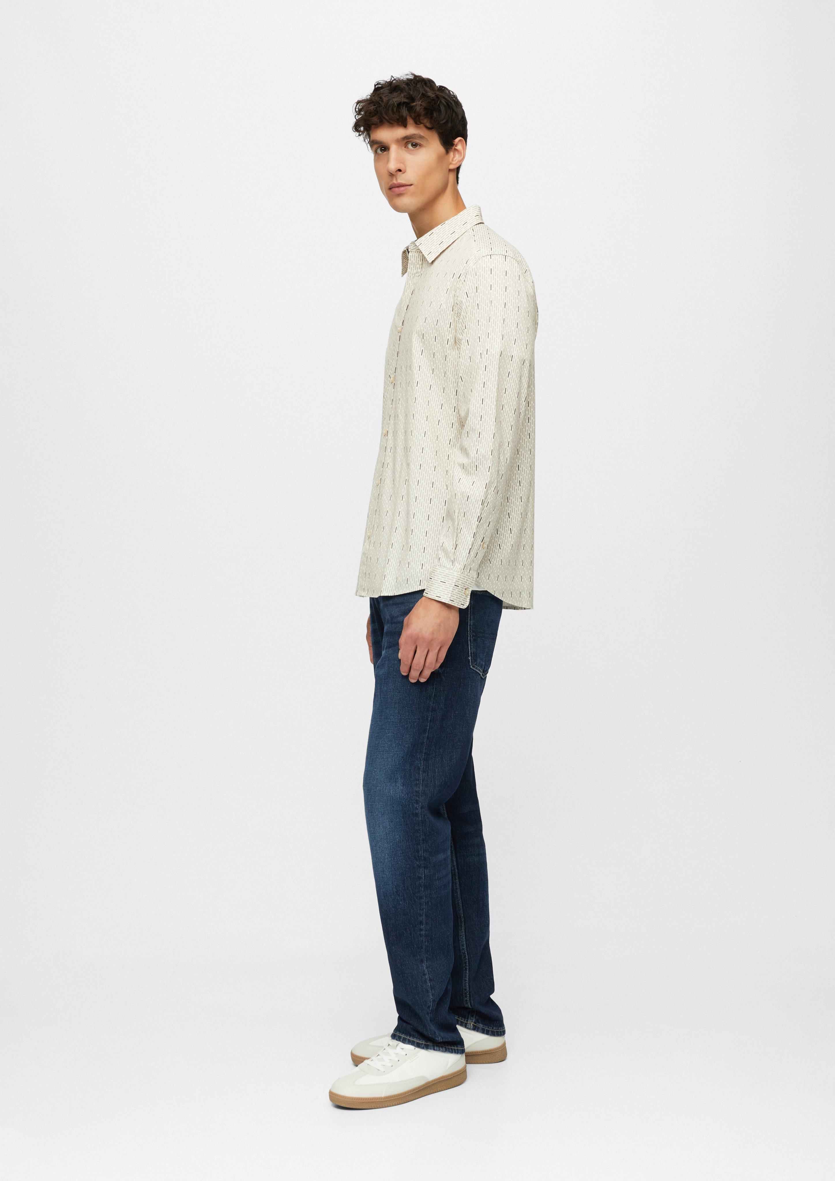 Herren Hemd in beige von s.Oliver