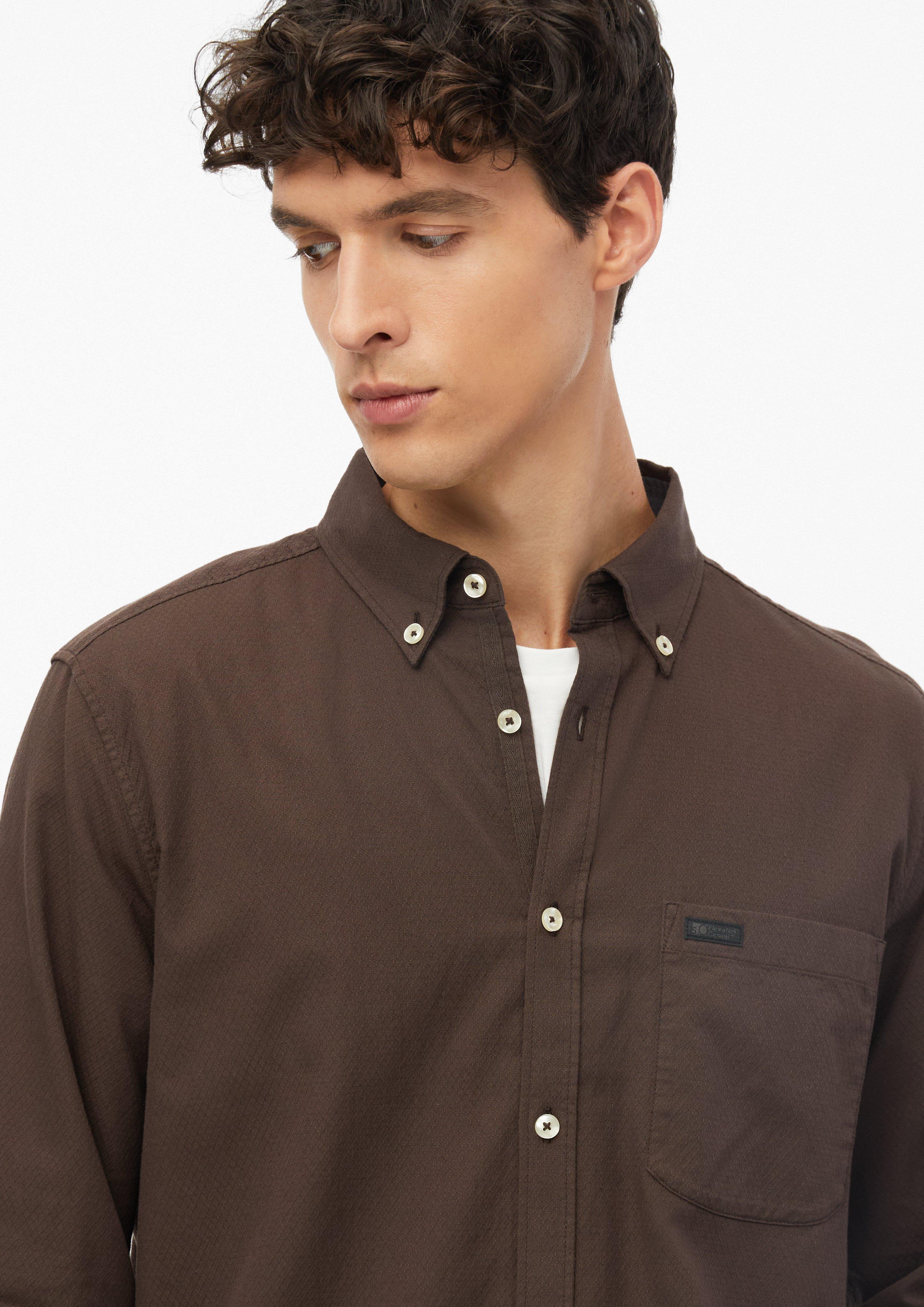Hommes Chemise en brun de s.Oliver