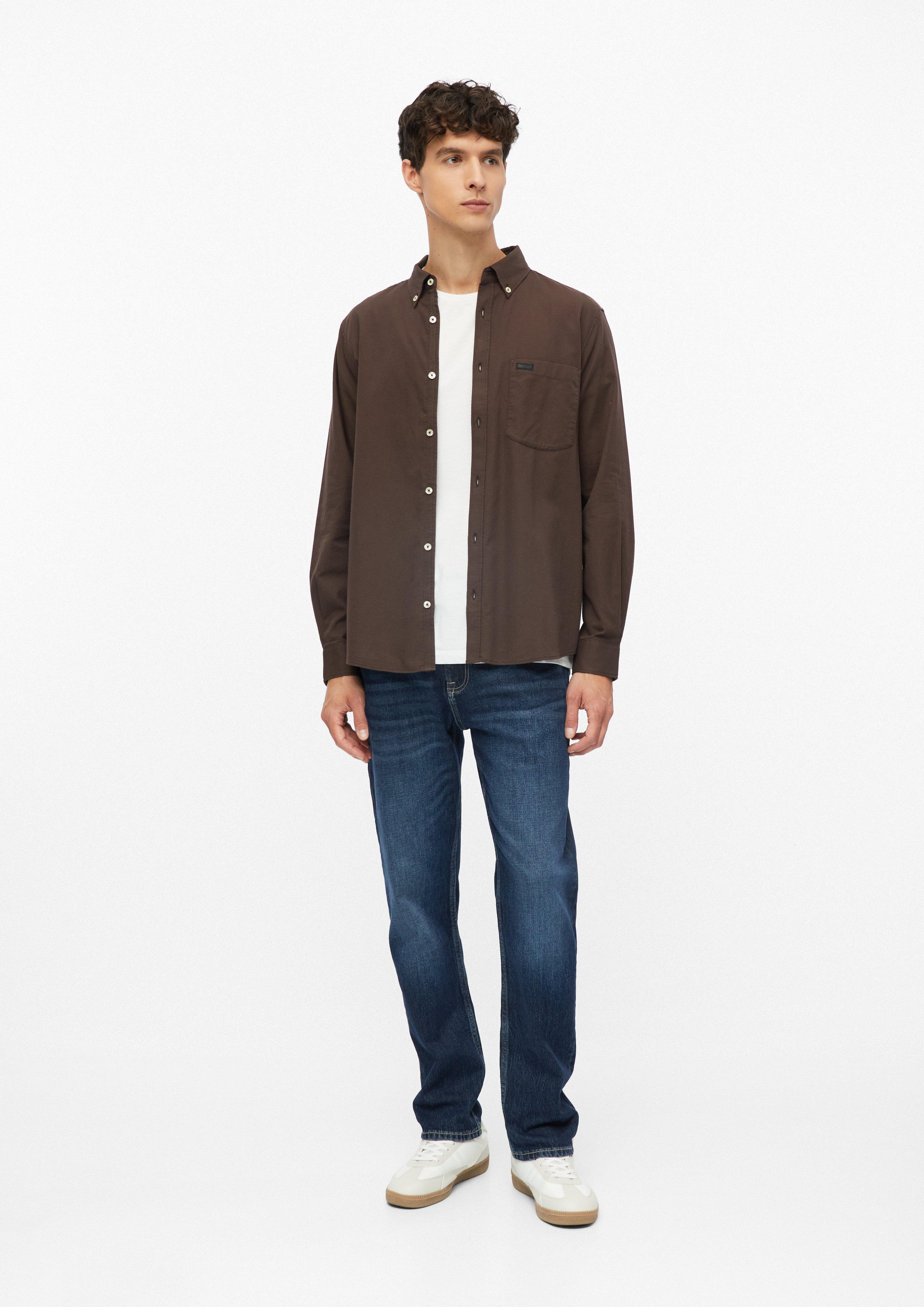 Hommes Chemise en brun de s.Oliver