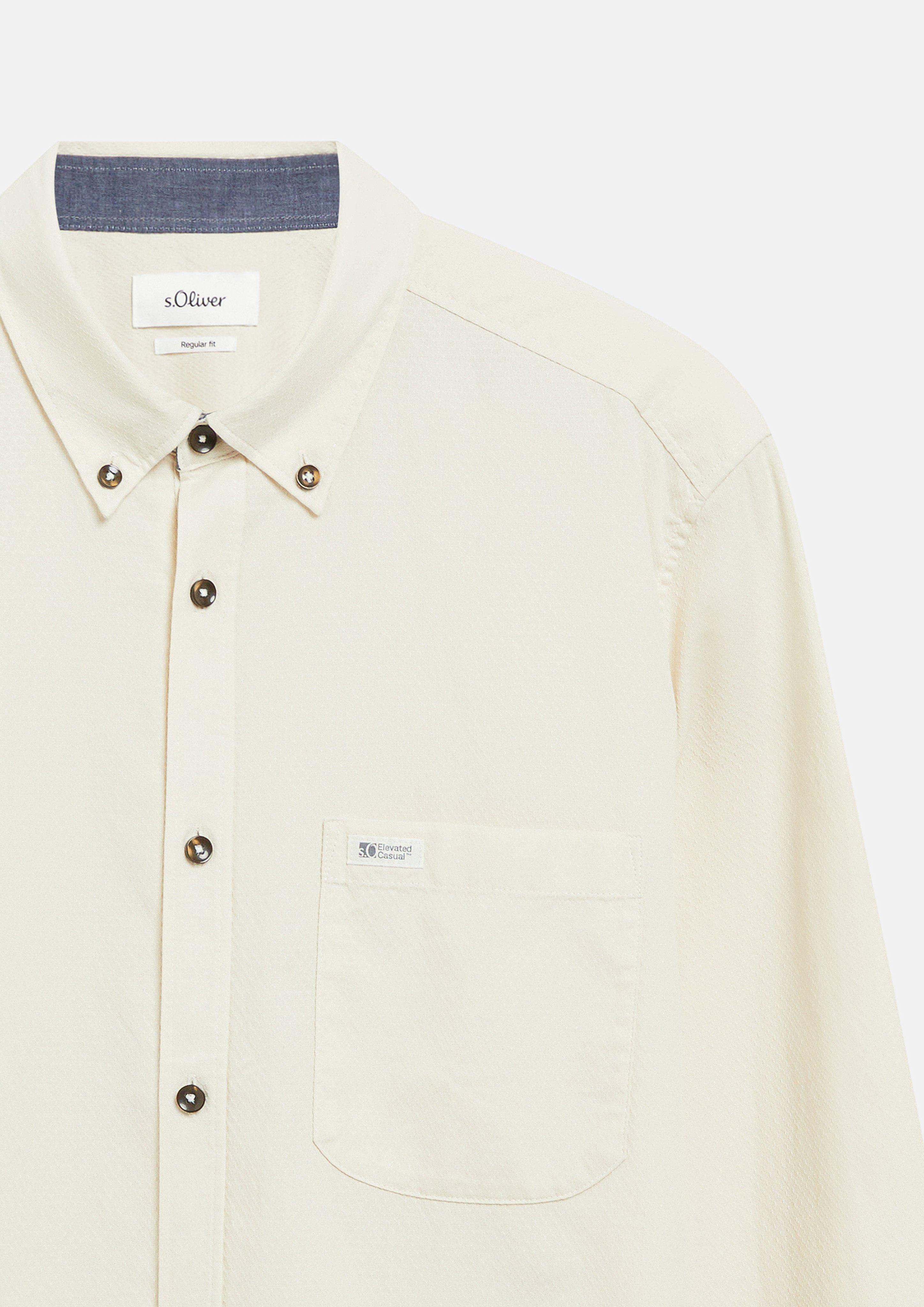 Hommes Chemise en beige de s.Oliver