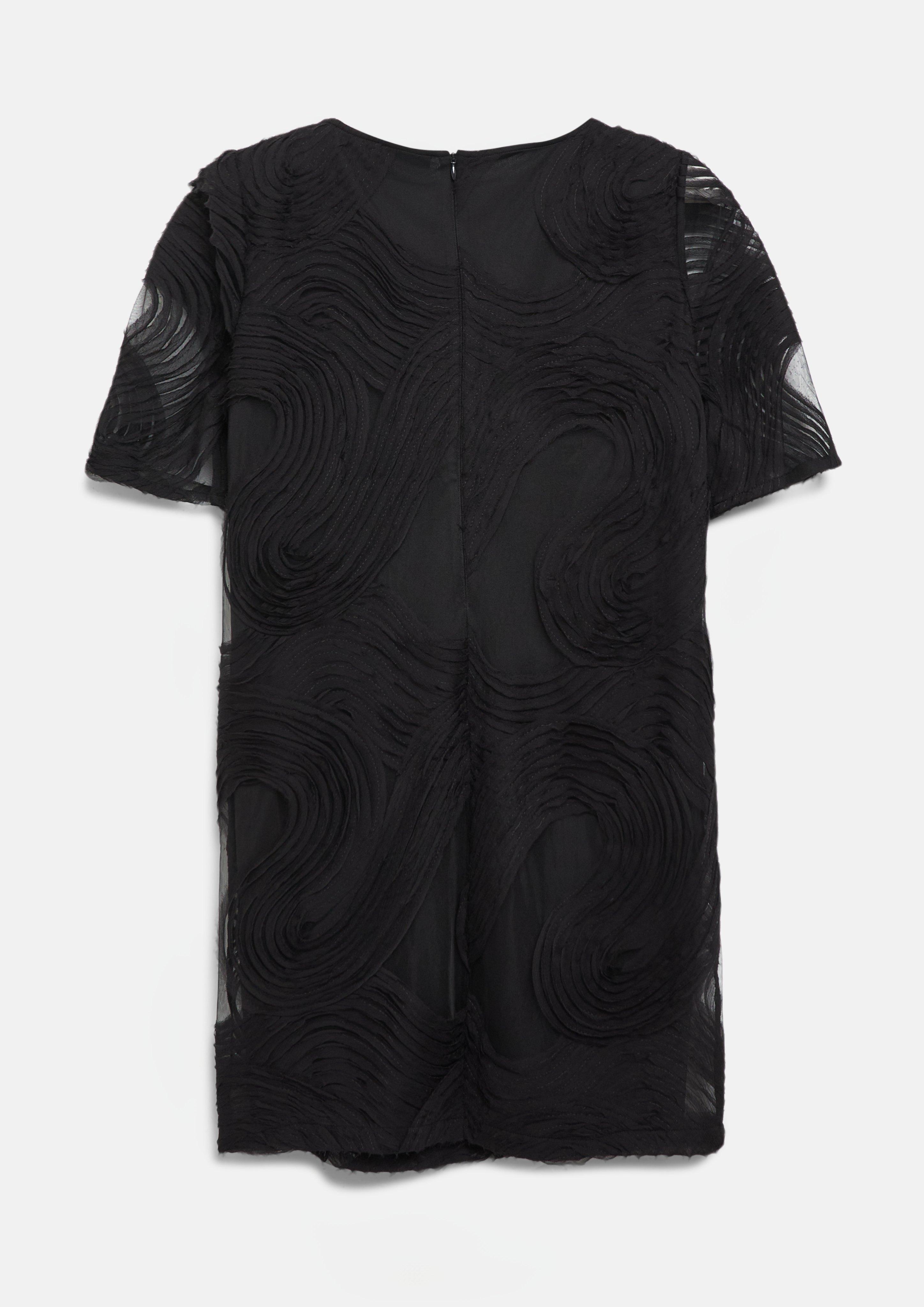 Dames Jurk in zwart van s.Oliver BLACK LABEL